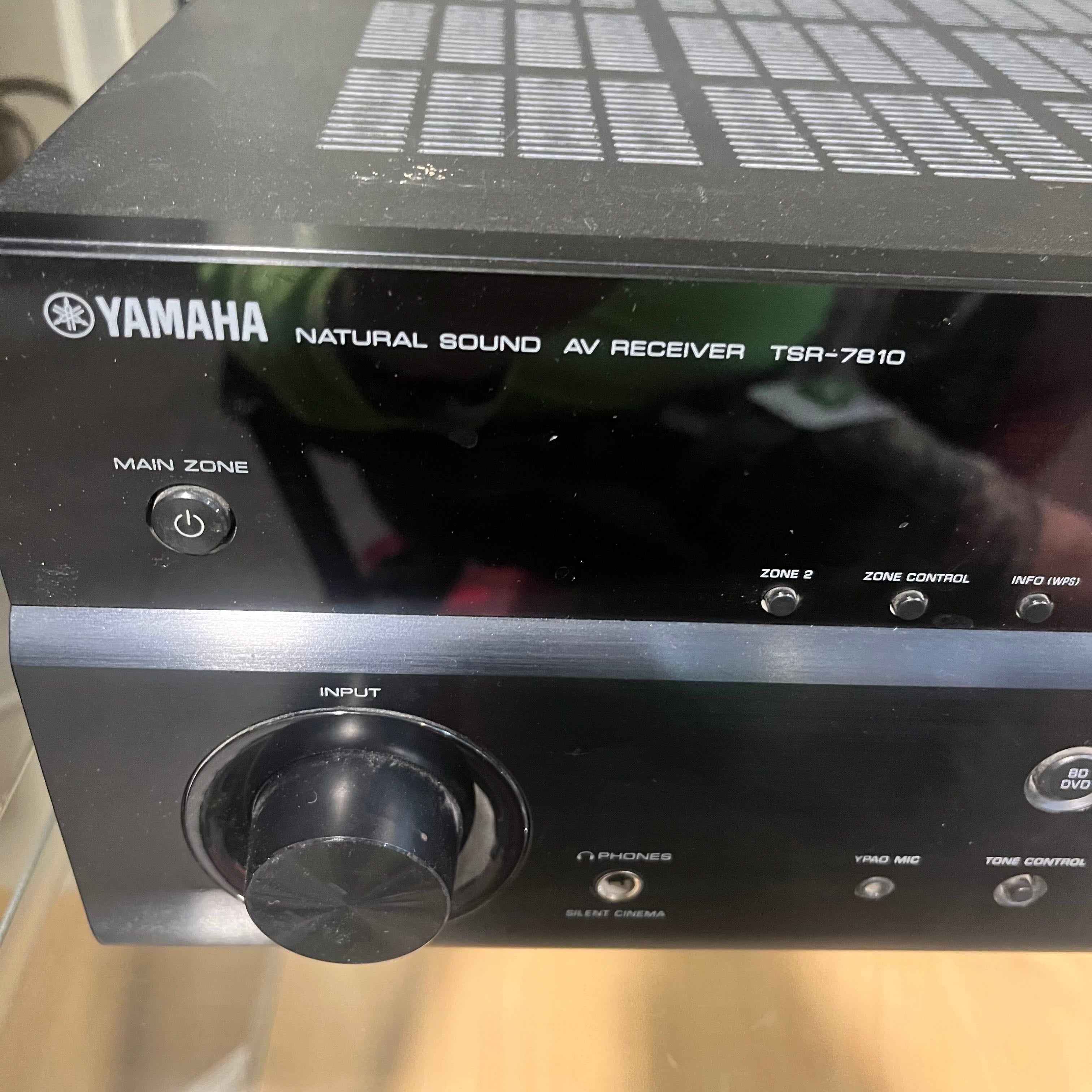 Yamaha TSR-7810 7.2 Ch 4K Bluetooth AV Receiver