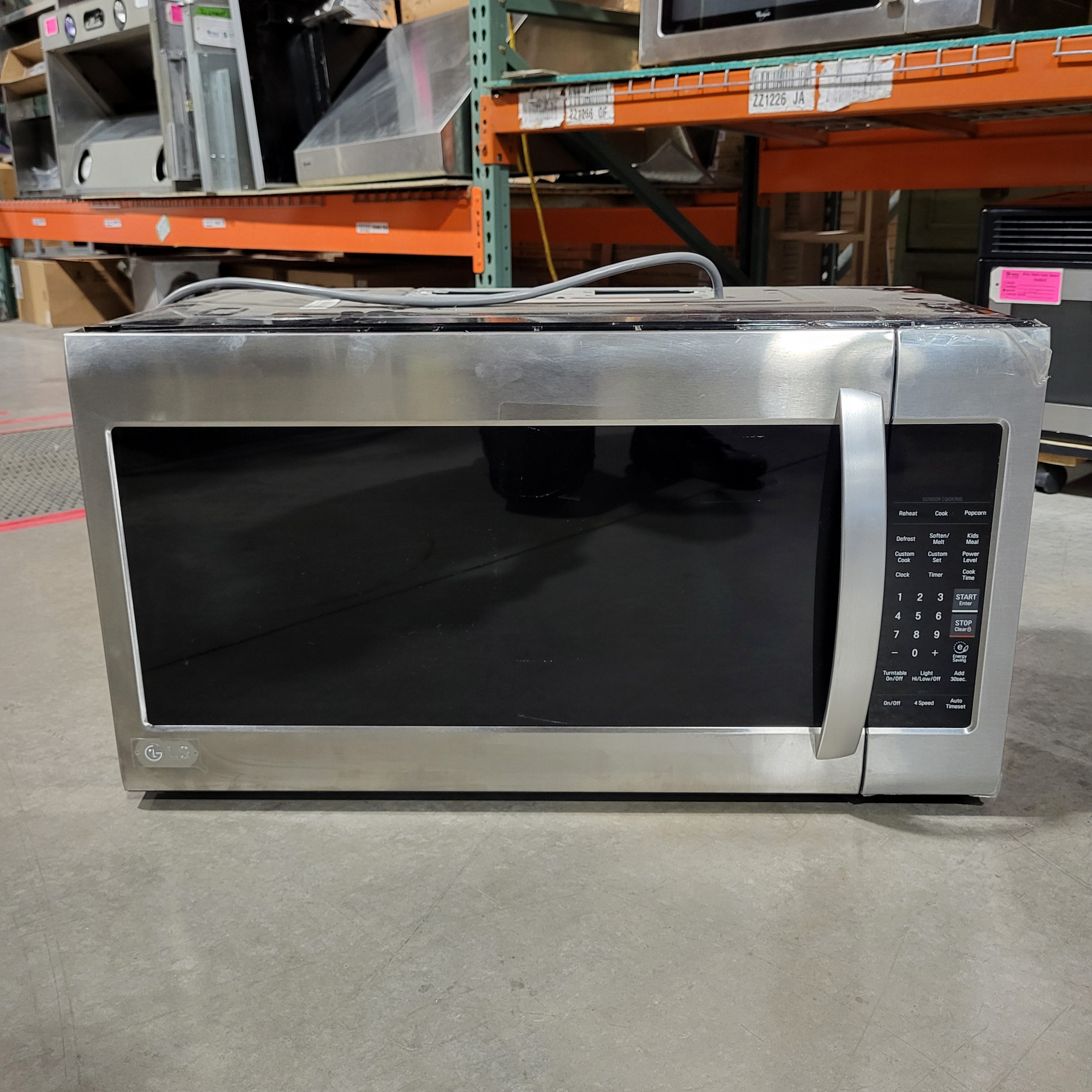 L1822 LG 2.0 cu.ft Over the Range Stainless Microwave LMV2031ST	/204TAXTAM338