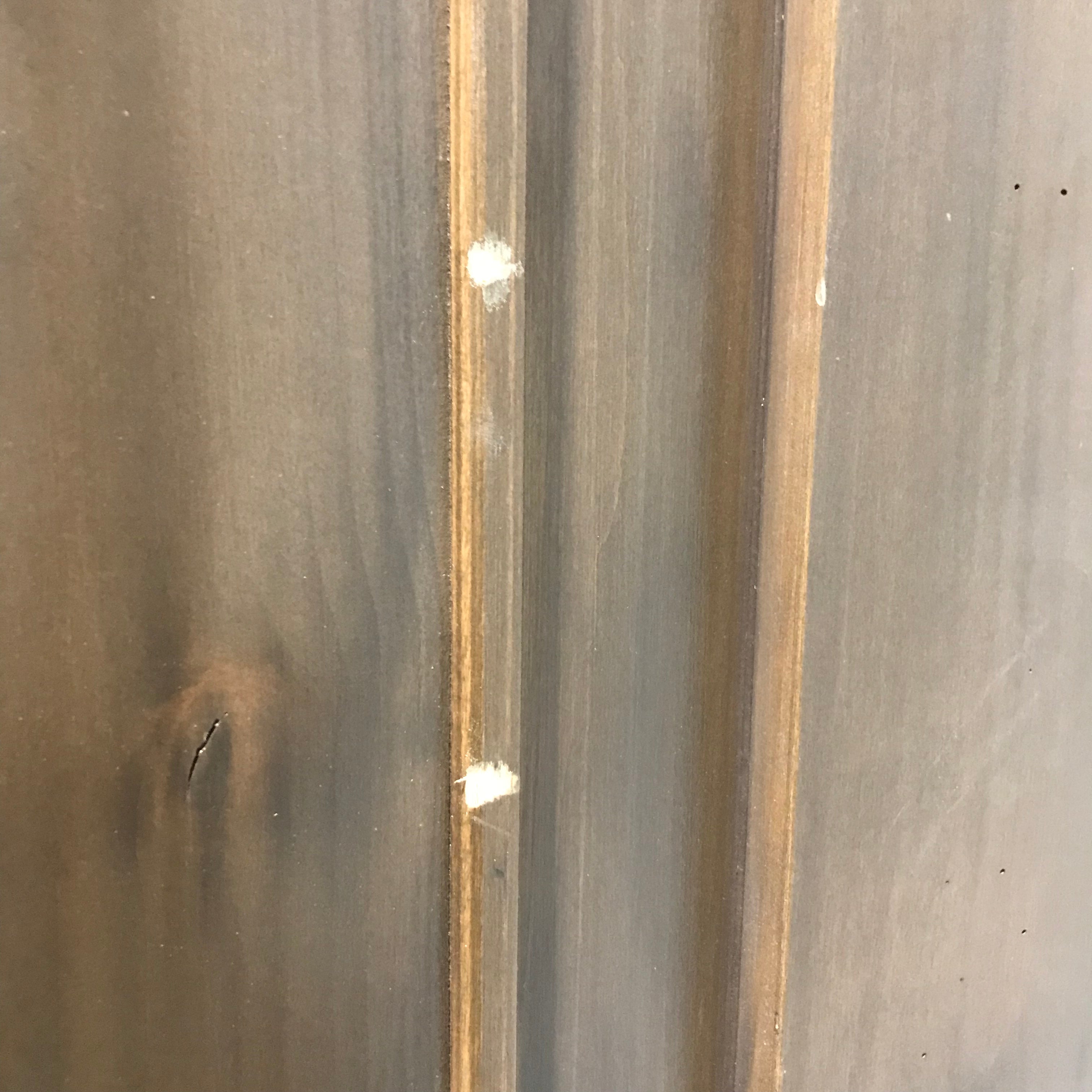 32"x 96"x 1.75" 2 Panel Stained Alder Interior Door
