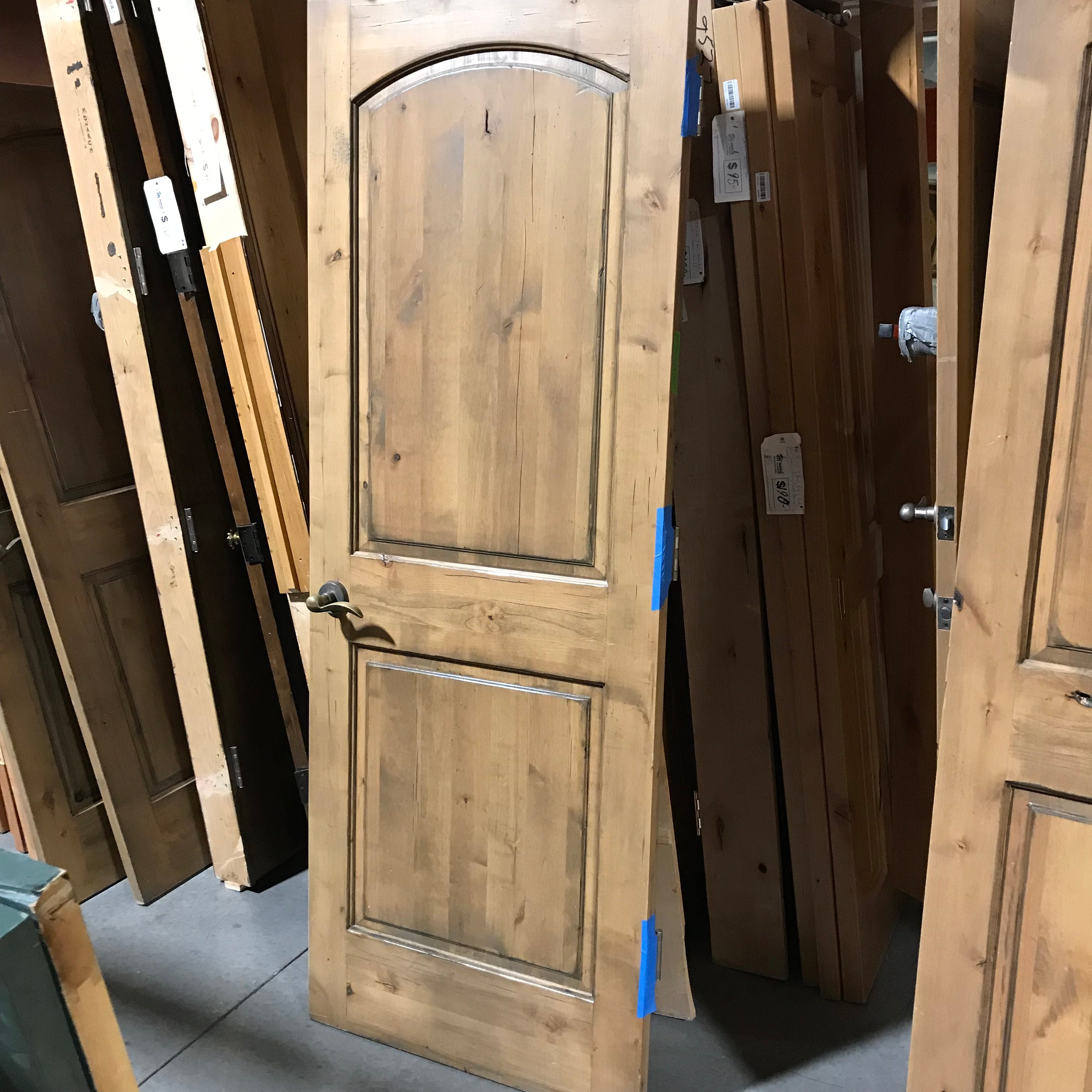 29.5"x 80"x 1.25 2 Panel Alder Interior Door