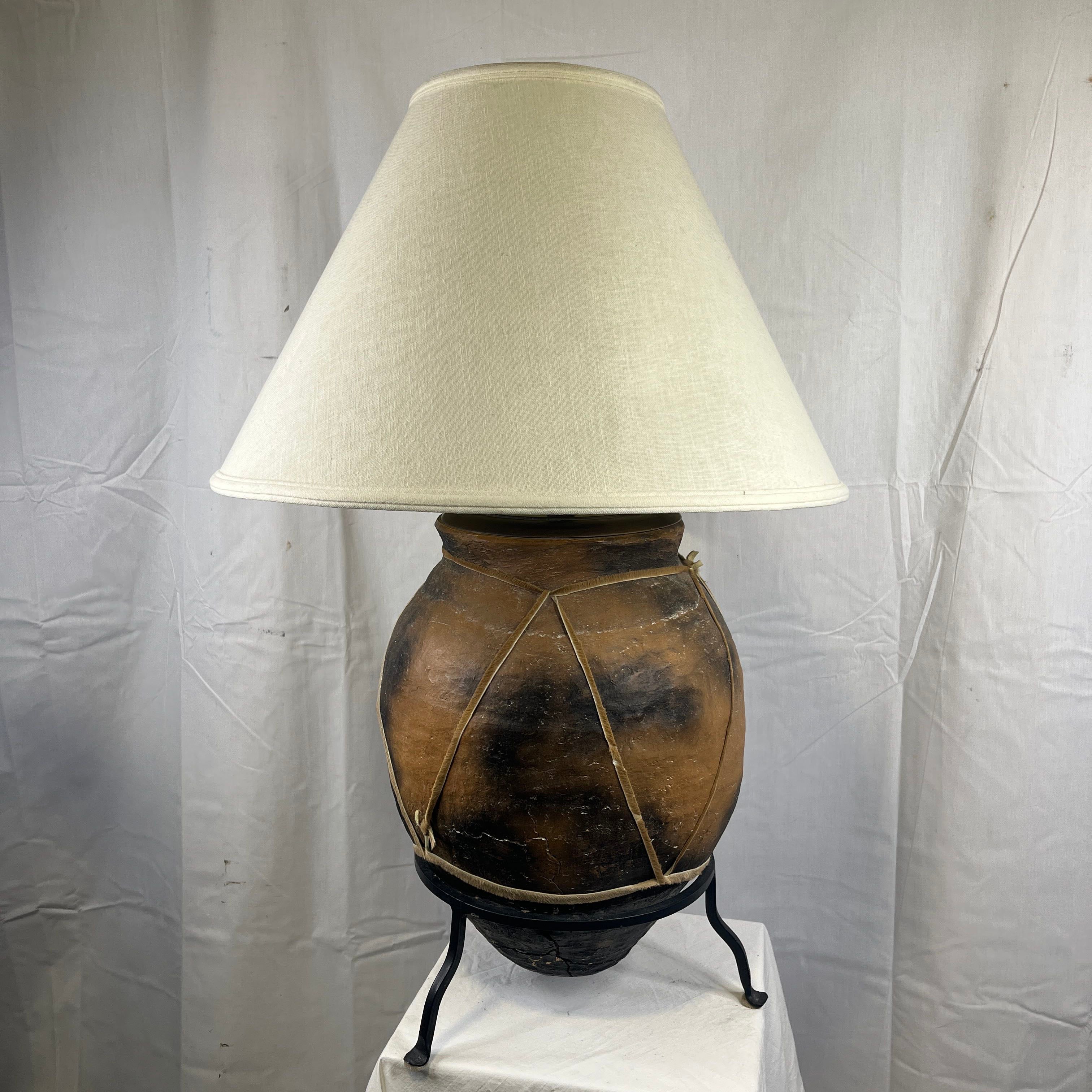The Tarahumara Collection Pottery Table Lamp