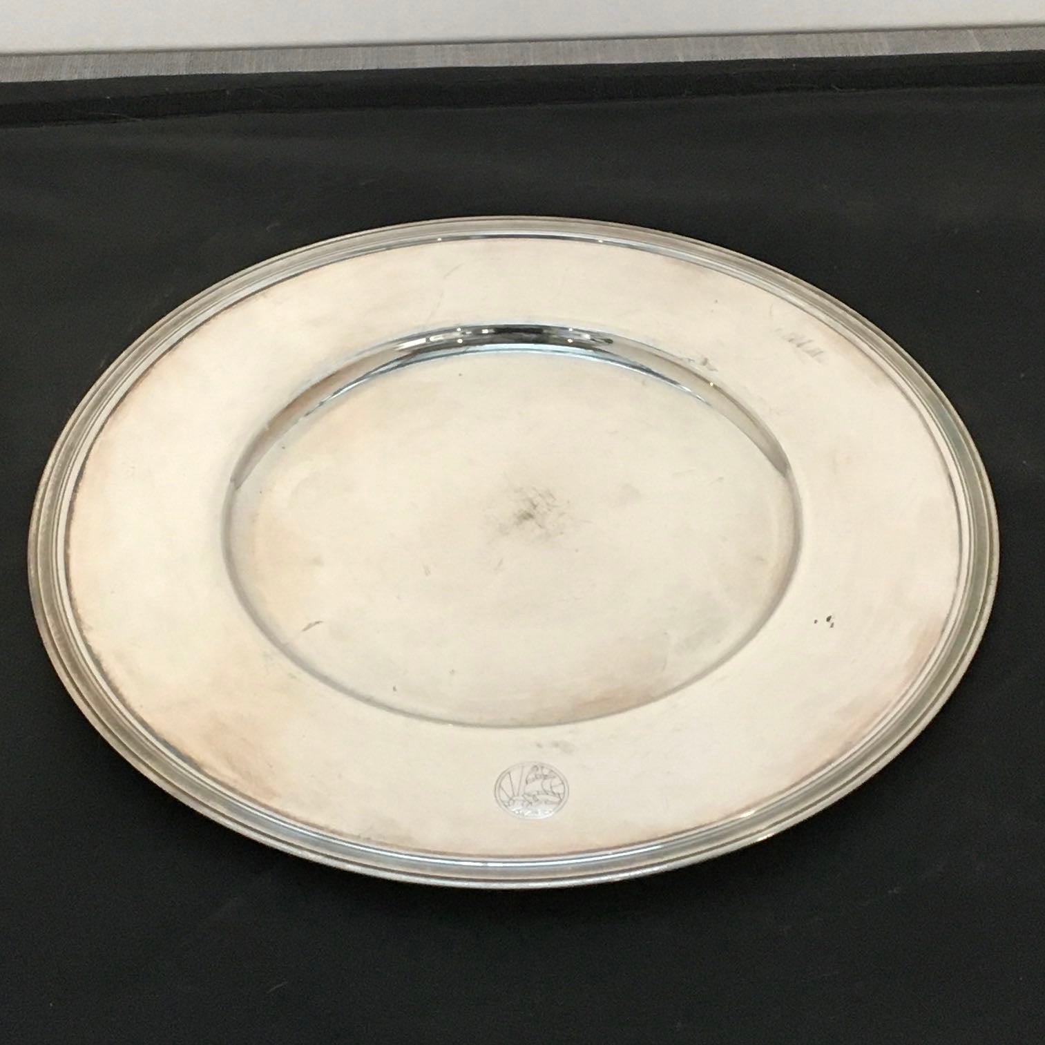 Christofle, France Silverplate Platter