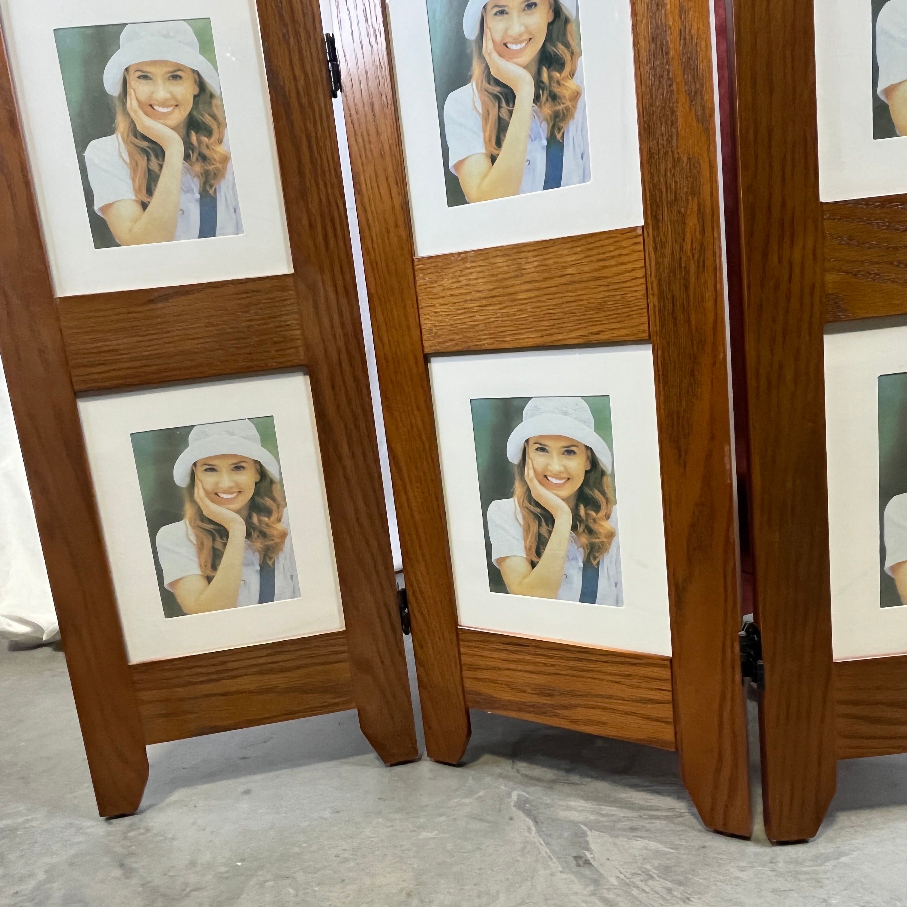 Kiera Grace 3 Panel Photo Collage Room Divider — Habitat Roaring Fork