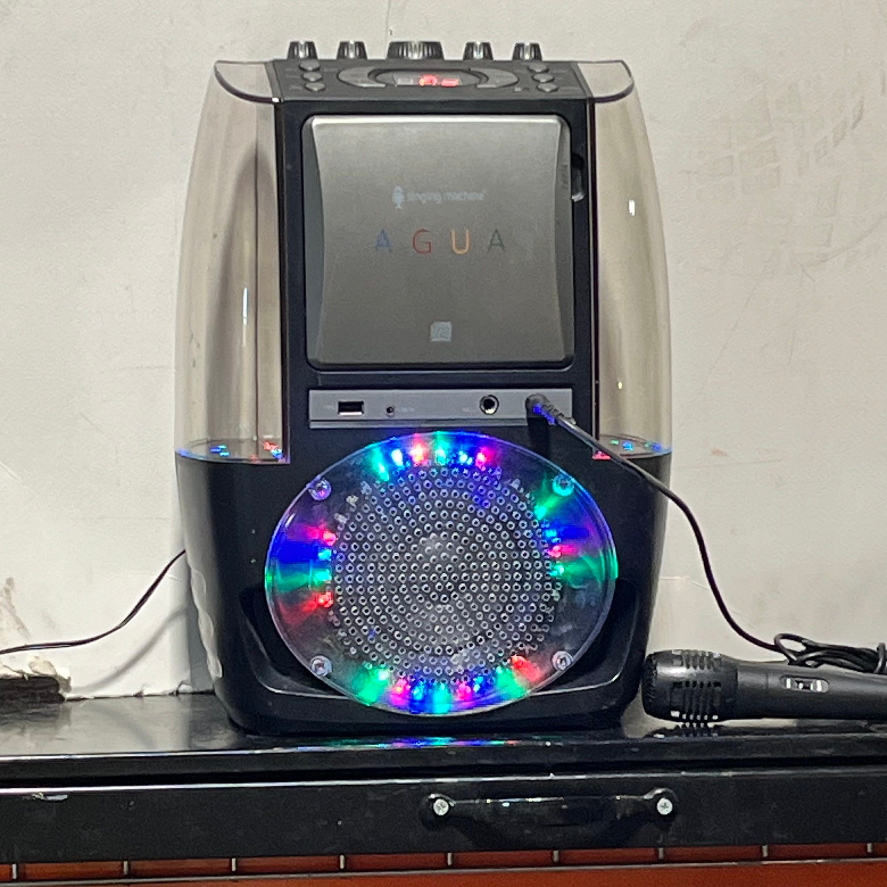 Singing Machine Aqua Dancing Bluetooth Karaoke System