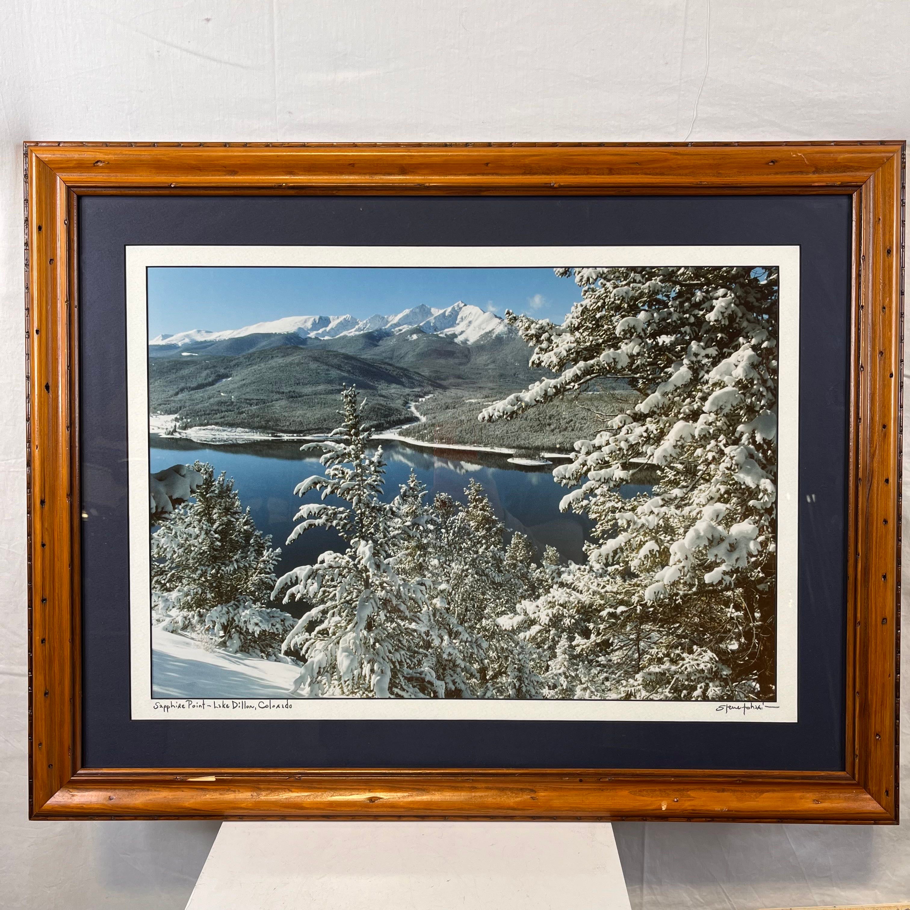 "Sapphire Point Lake Dillon, CO" by Steve Tohari Photograph Print
