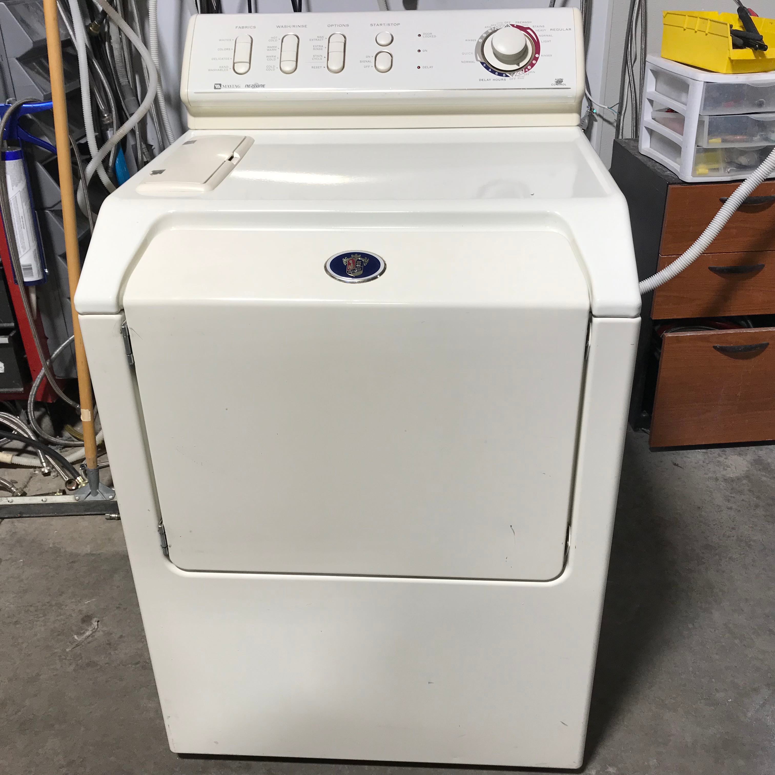 Maytag Neptune Cream Front Load Washer