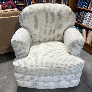 Belfield Top Grain Leather Swivel Chair