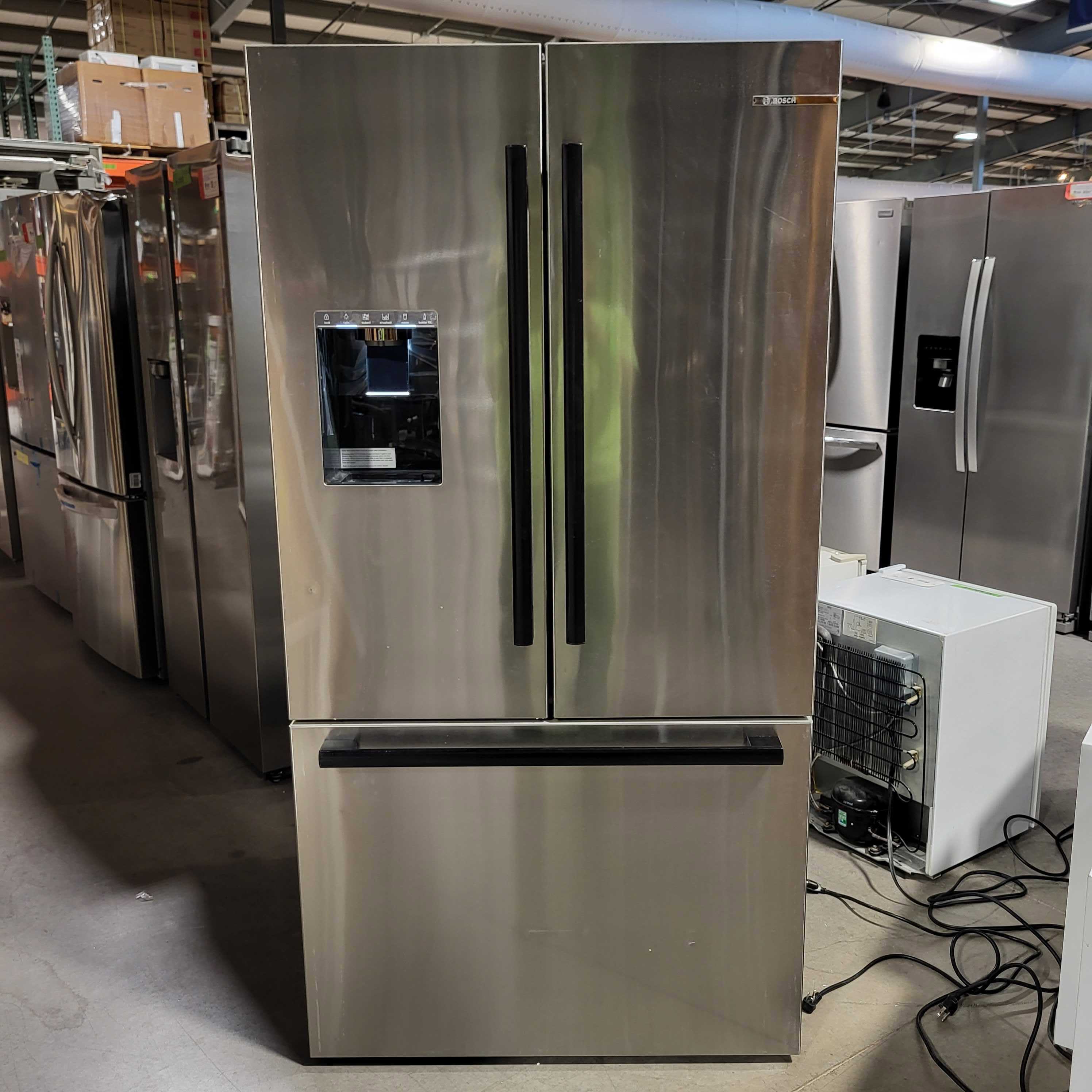 F4923 Bosch Stainless Steel French Doors Bottom Freezer Refrigerator