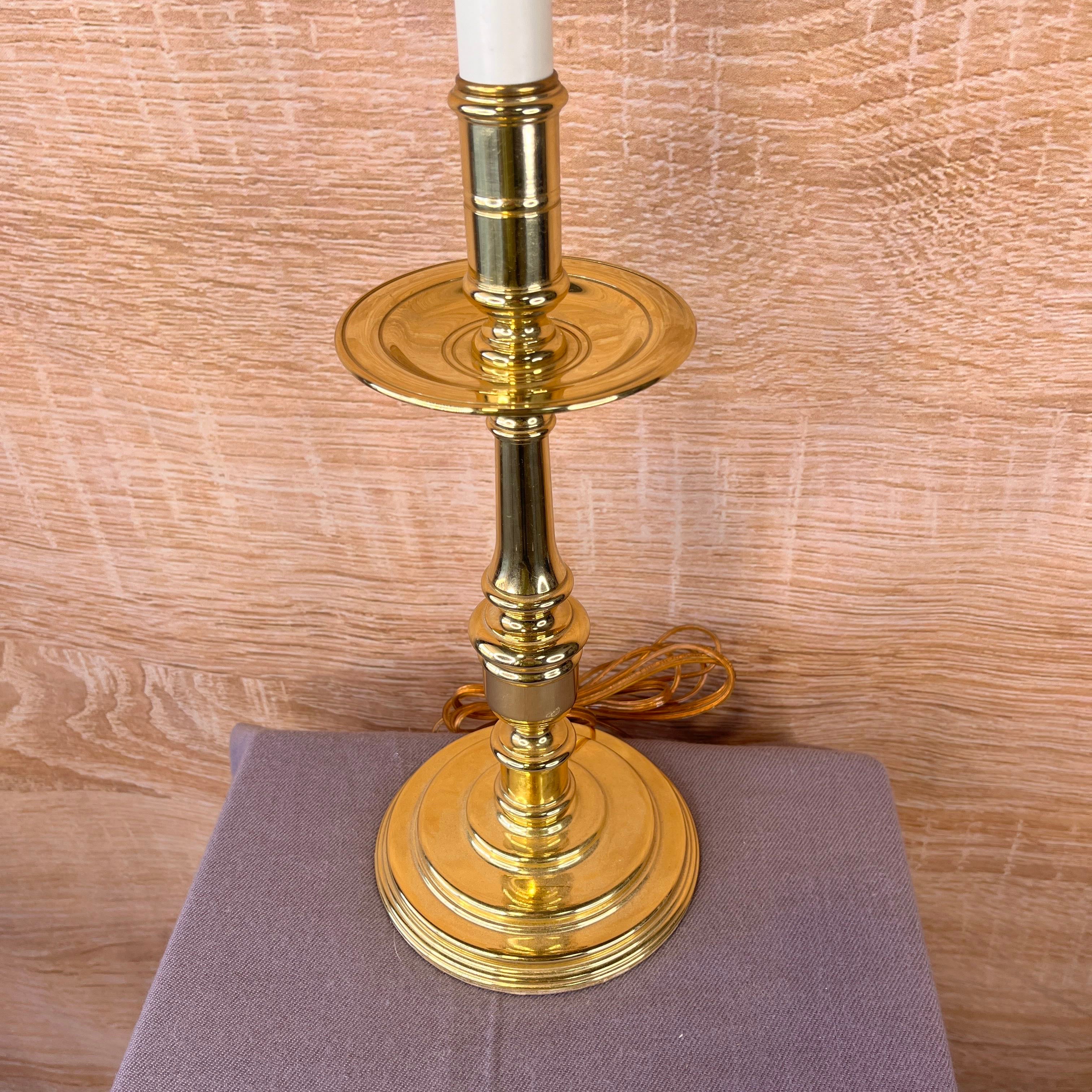 Baldwin Brass Candlestick Table Lamp