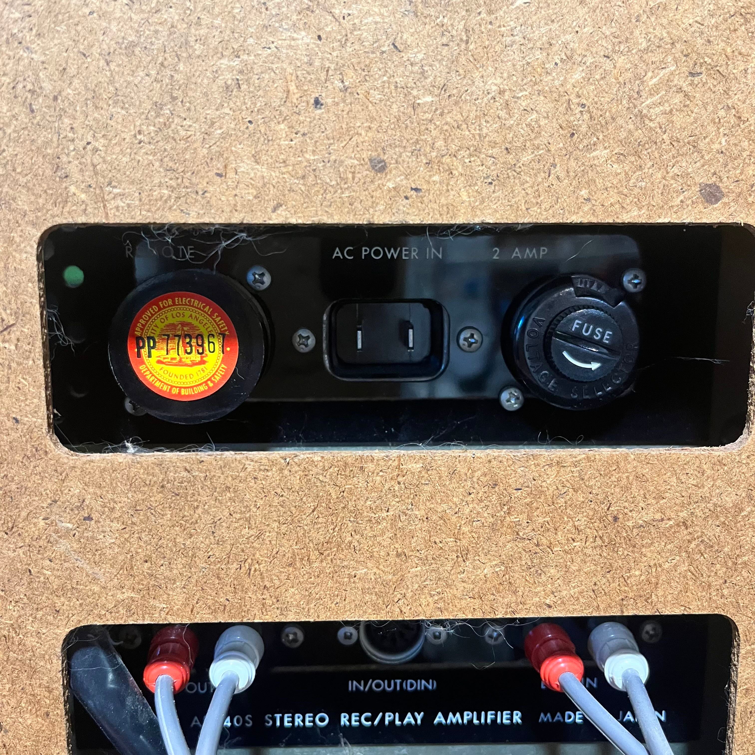 TEAC A-4010S AR-40S Tape Player
