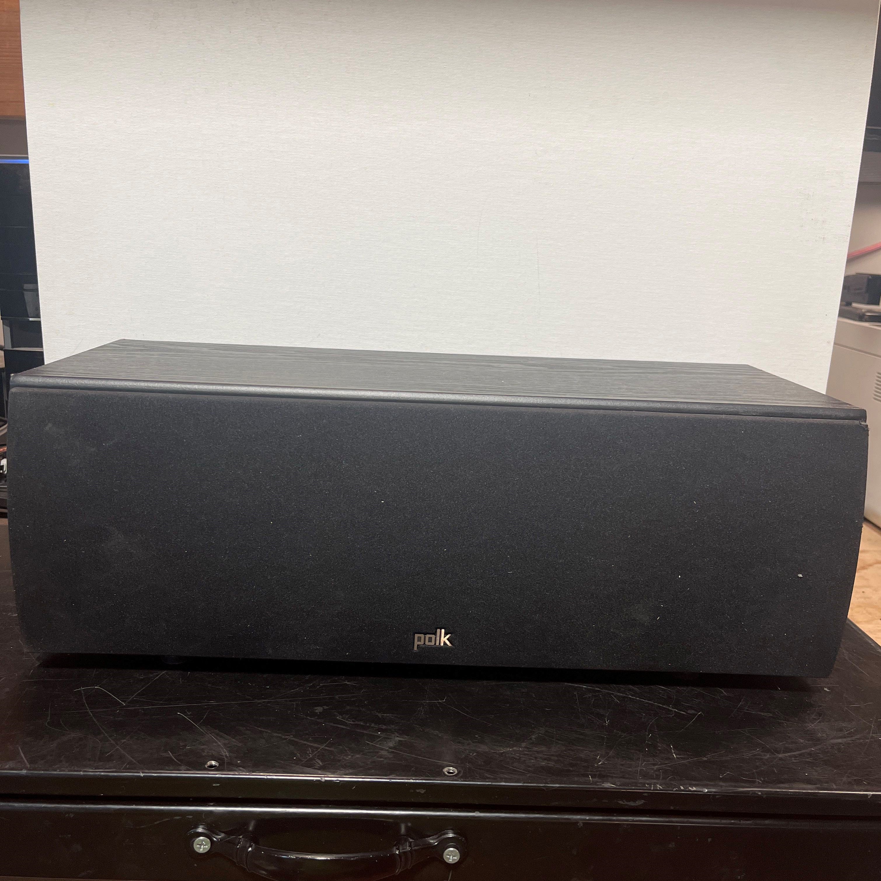 Polk Audio T30 Center Channel Speaker (black) -tested-