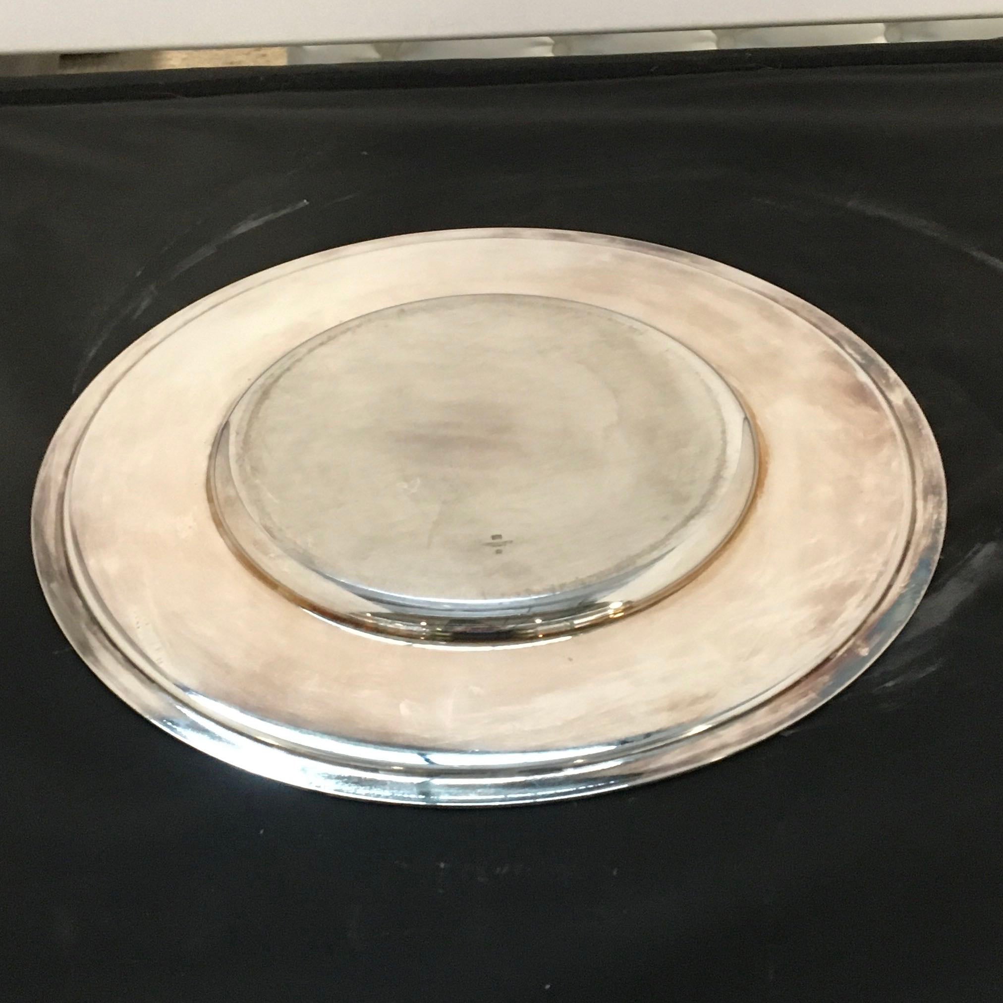 Christofle, France Silverplate Platter
