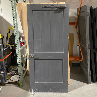 32.75x 90x 1.75 Oak Veneer Particle Board Core Interior Door — Habitat  Roaring Fork