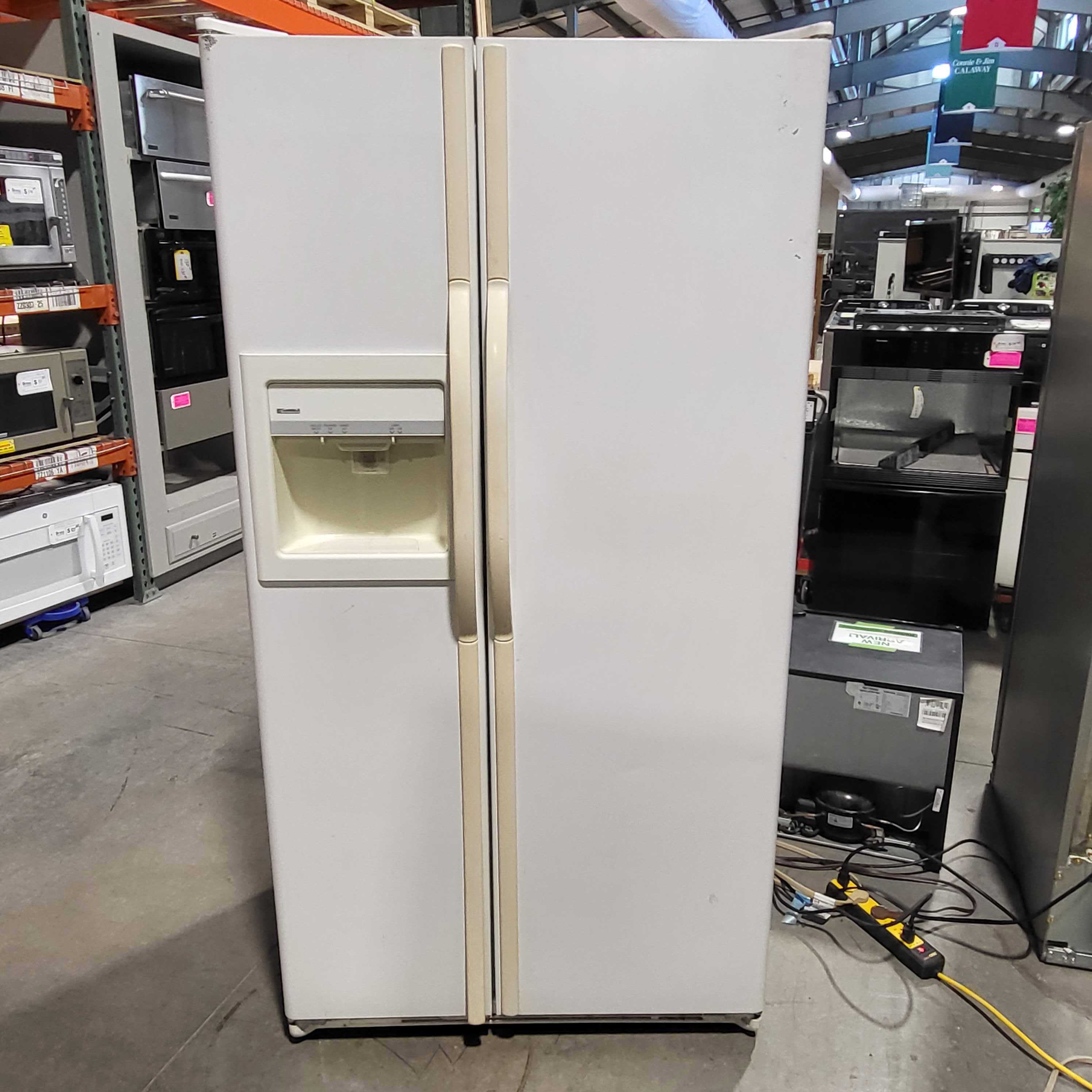 Kenmore White Side-By-Side Refrigerator