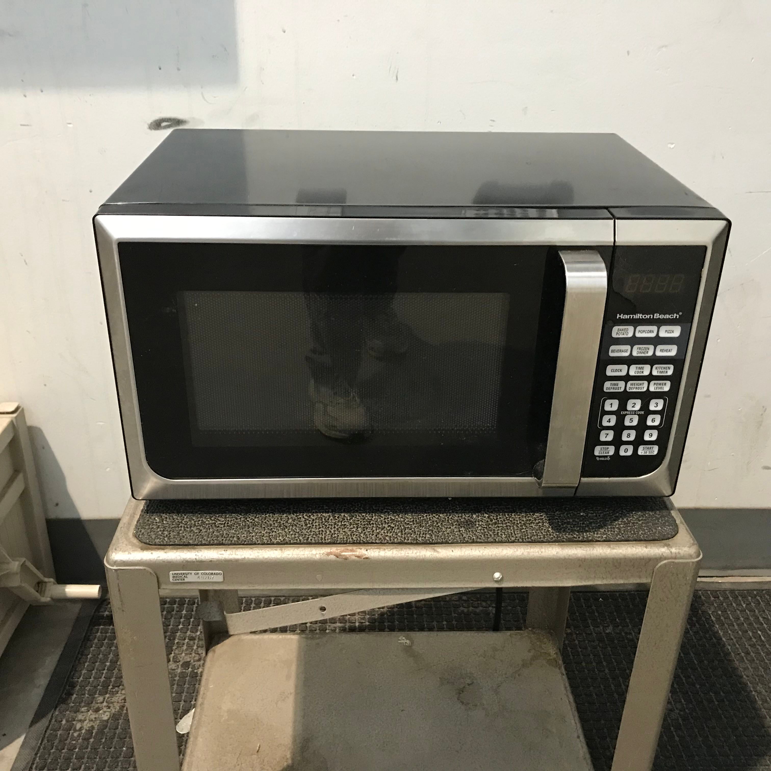 Hamilton Beach Stainless Steel Microwave