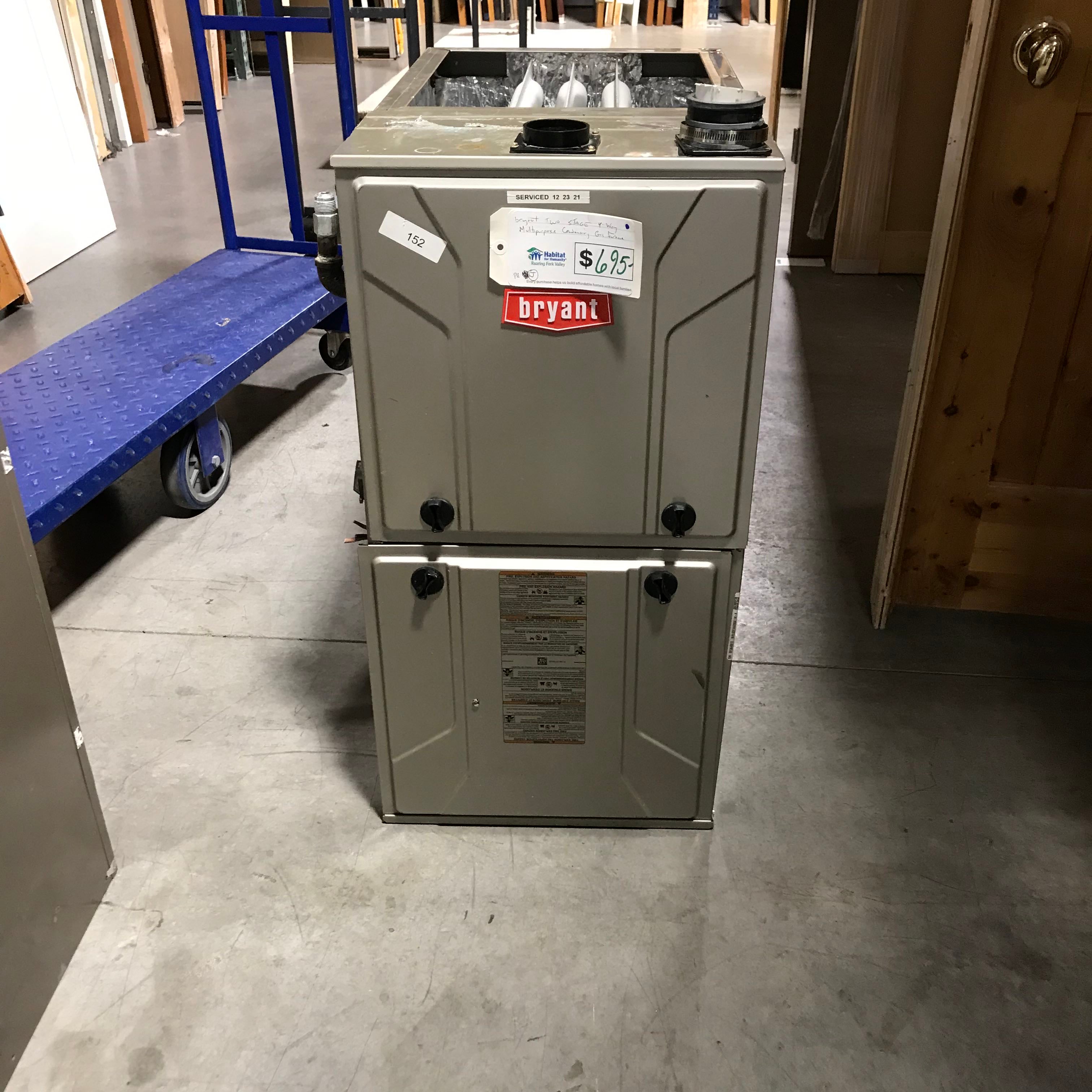 Bryant Two Stage 4- Way Multipurpose Condensing Gas Furnace