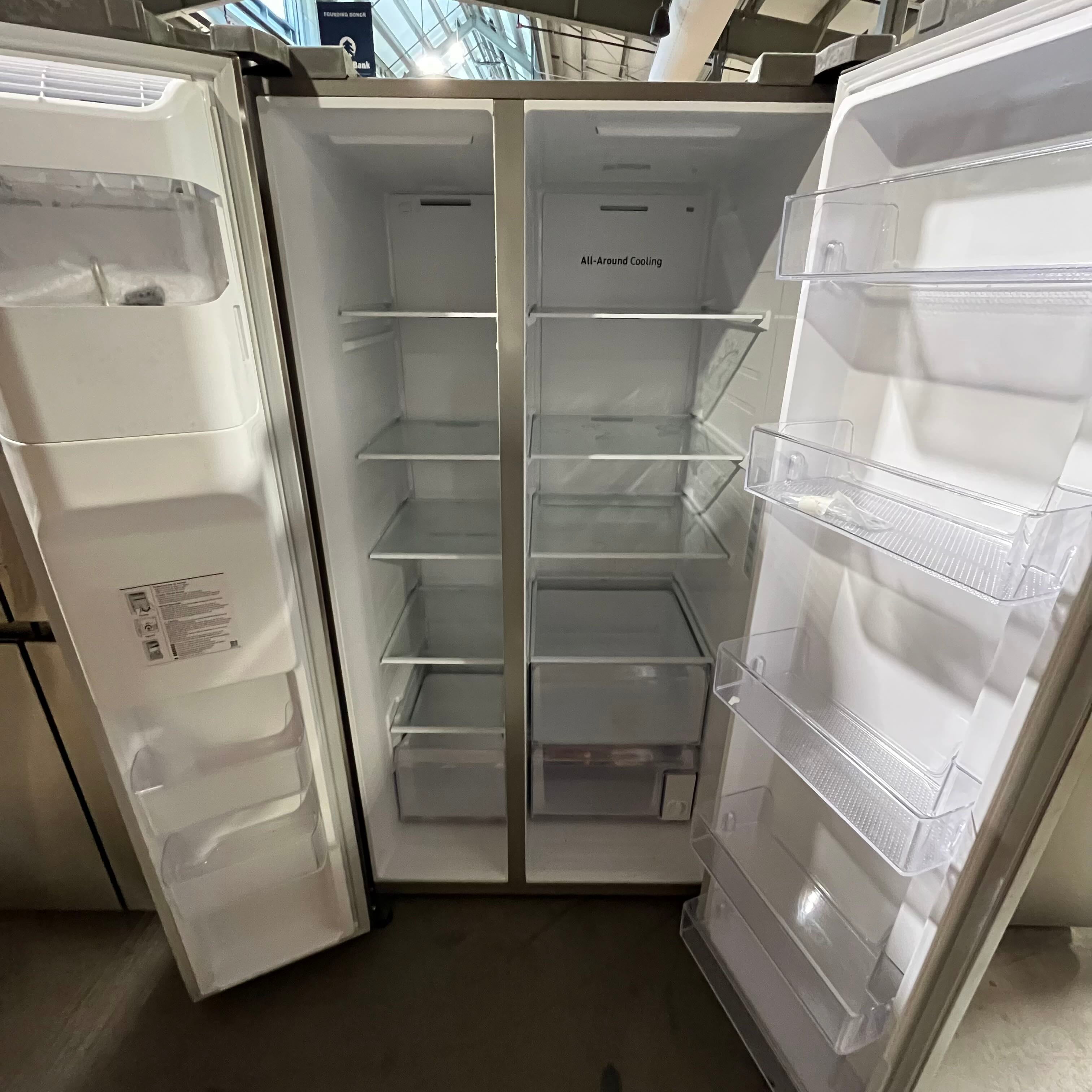 G923 Samsung Side by Side Stainless Steel Refrigerator