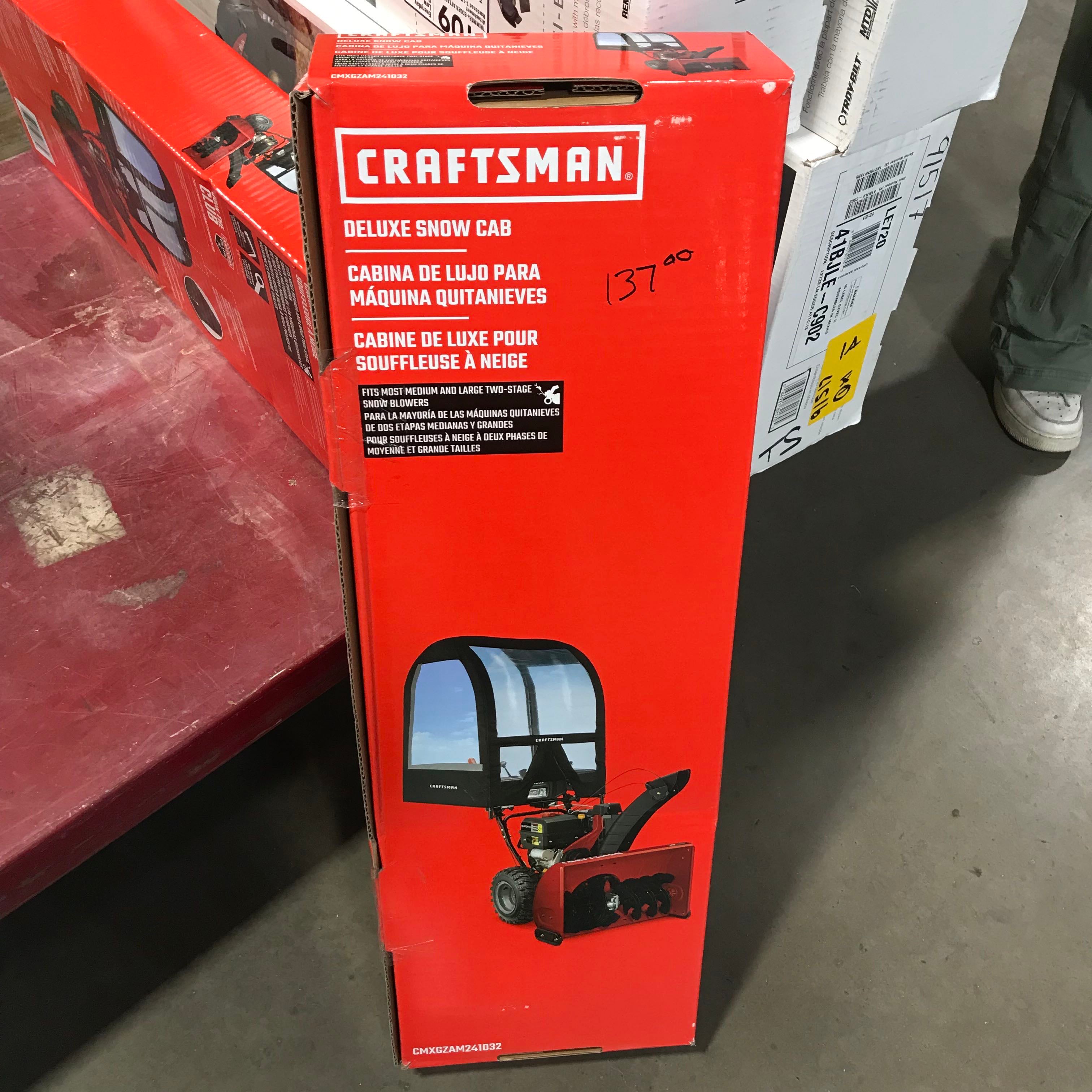 Craftsman Deluxe Snow Cab