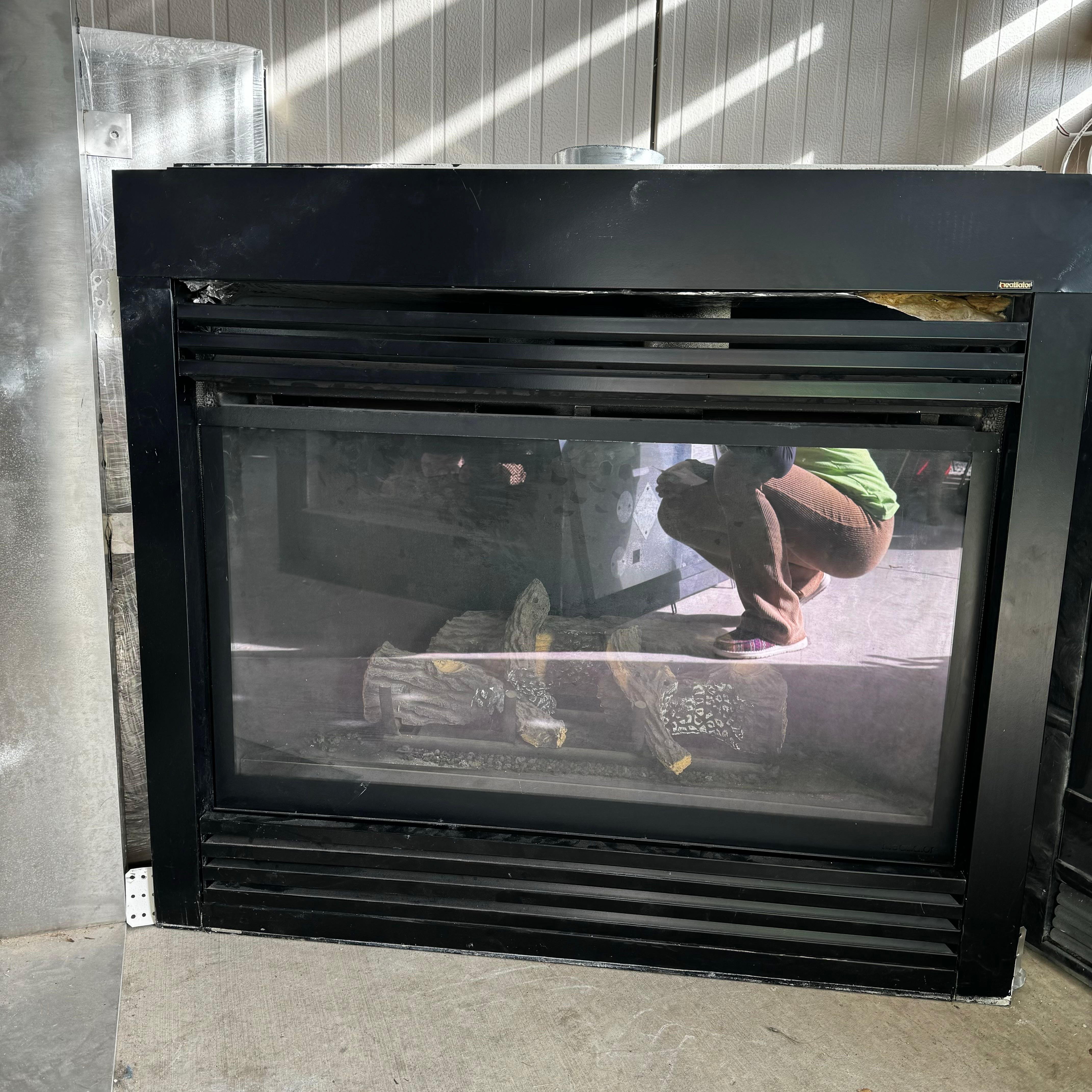 Louvered Fire Place Insert