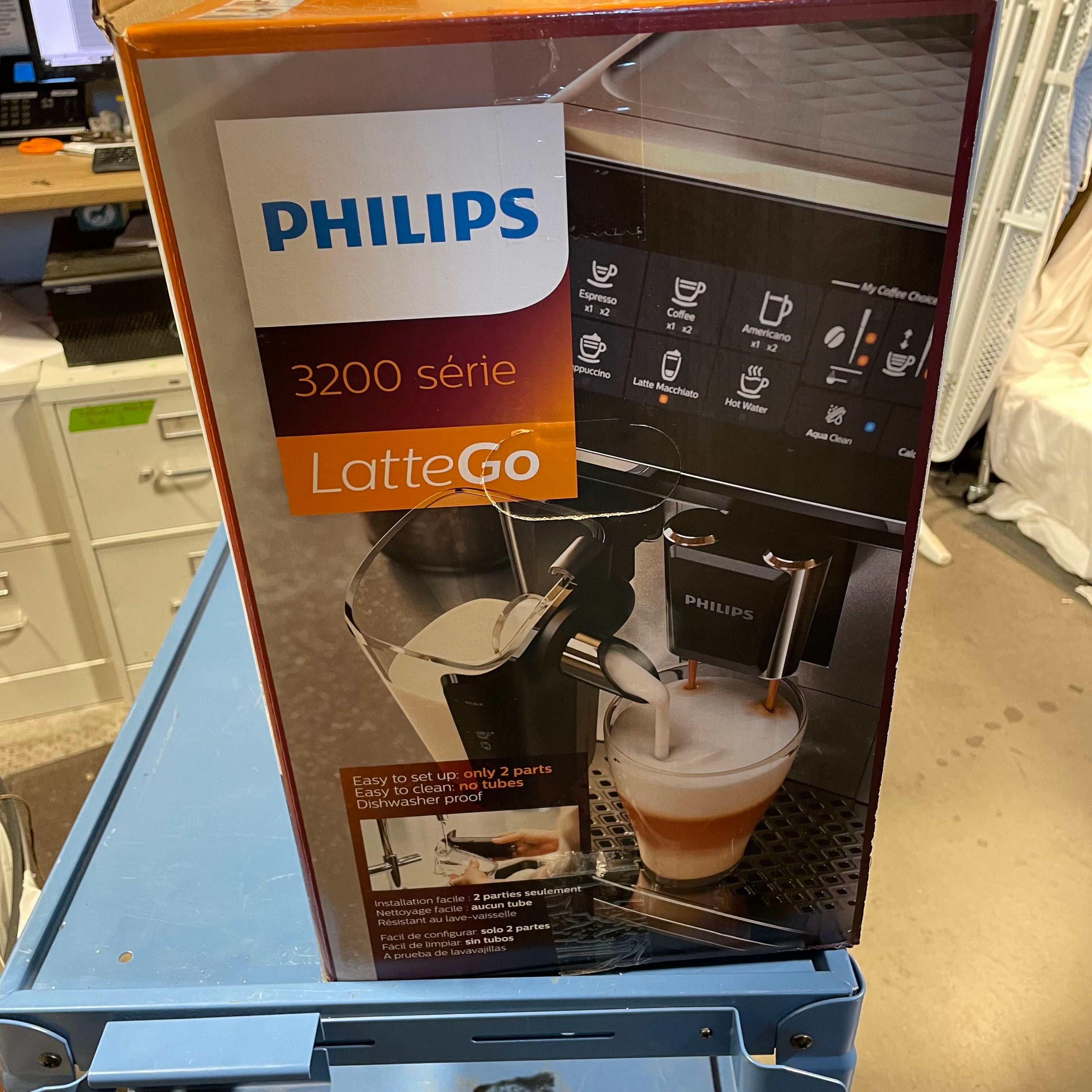 Philips 3200 Series LatteGo with Milk Frother Fully Automatic Espresso Machine