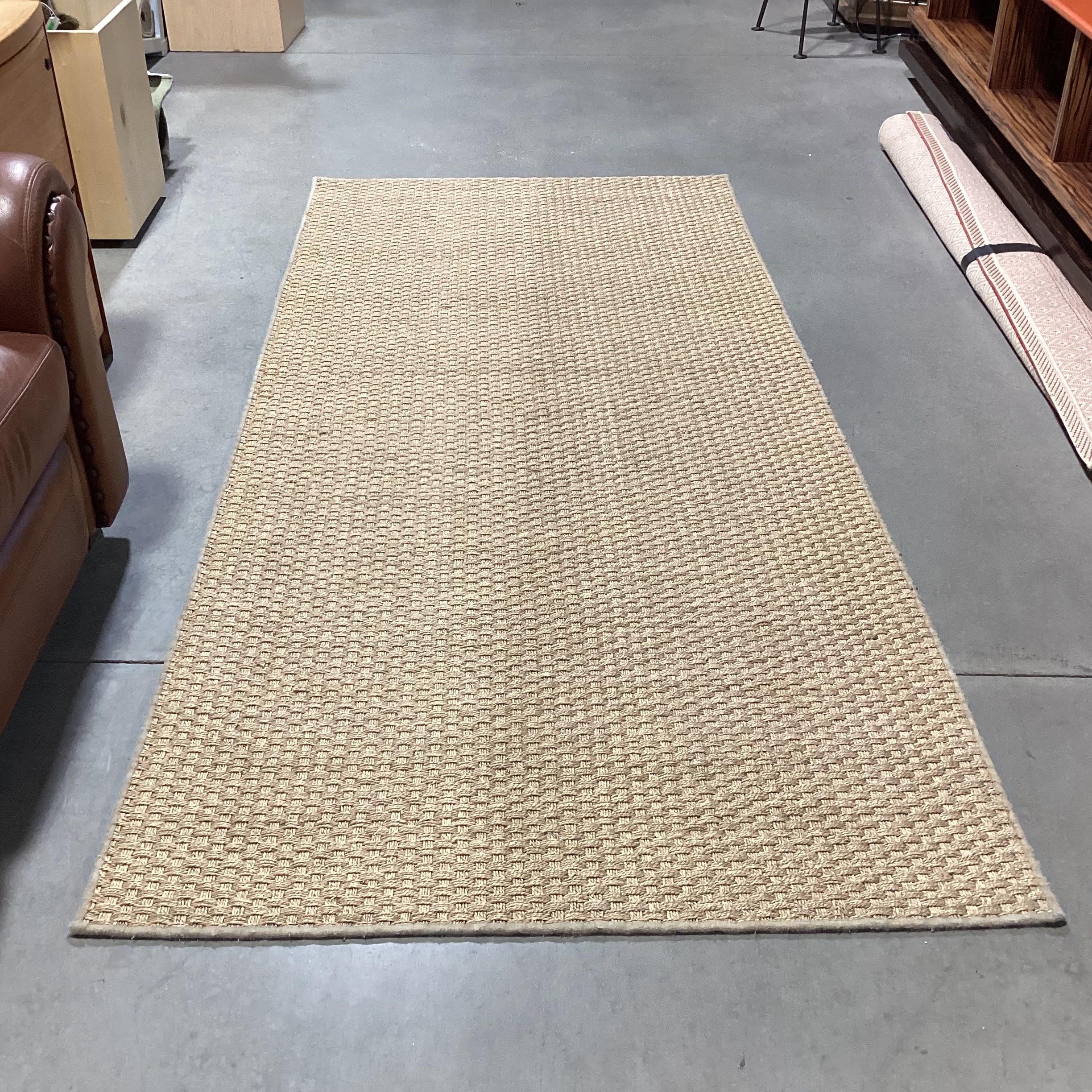 West Elm Seagrass Natural Fiber with Rubber Backing Rug