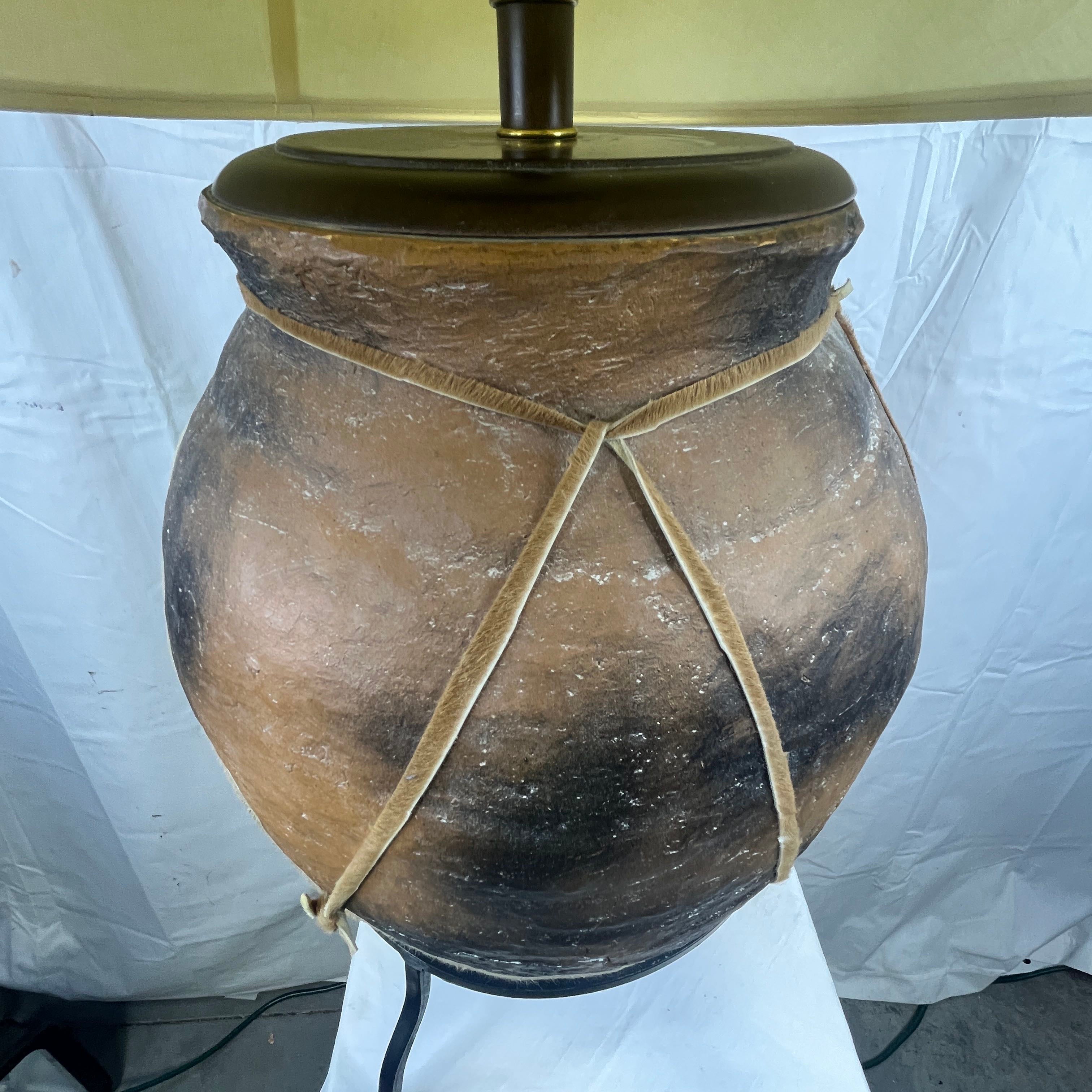The Tarahumara Collection Pottery Table Lamp