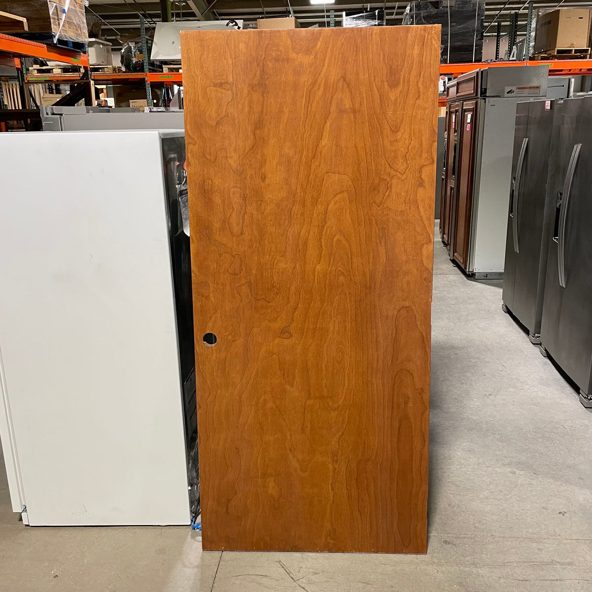 32.75x 90x 1.75 Oak Veneer Particle Board Core Interior Door — Habitat  Roaring Fork