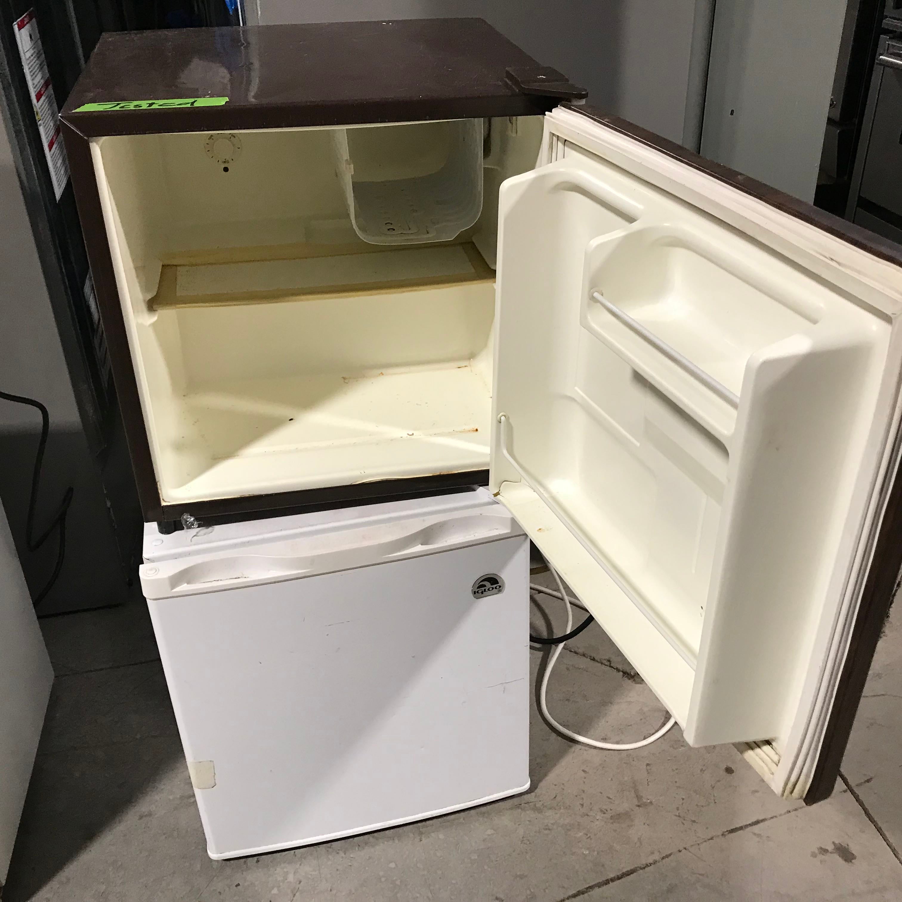 Absocold Brown Mini Refrigerator