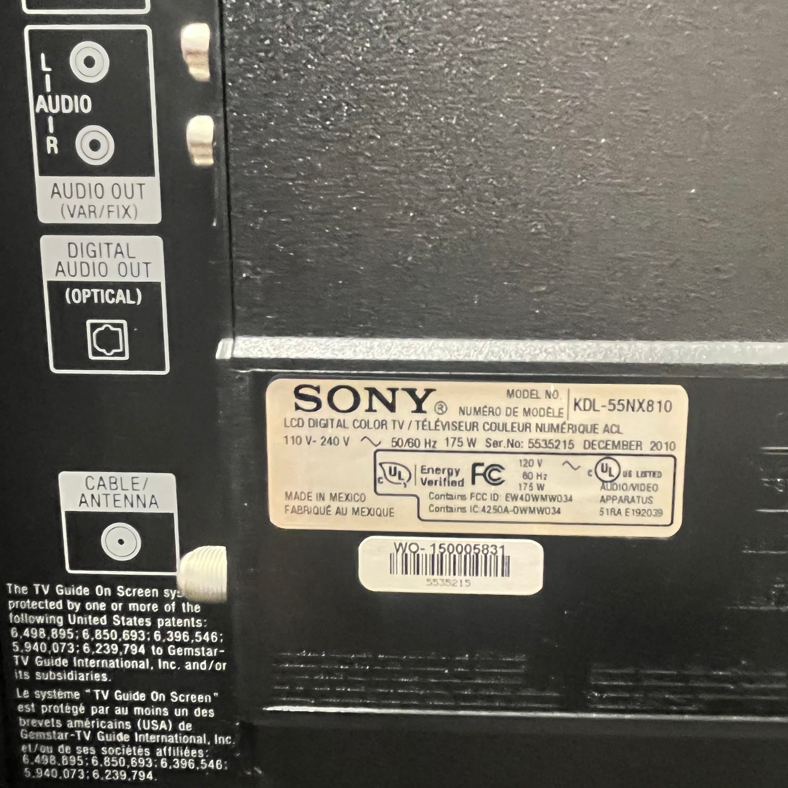 Sony Bravia 1080p LCD LED HDTV