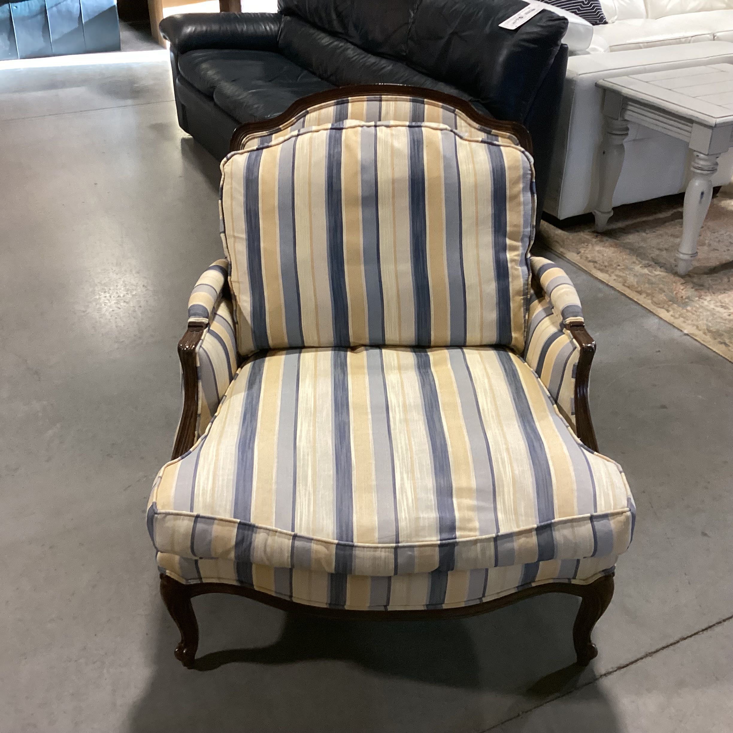 Director Blue Stripes Chair