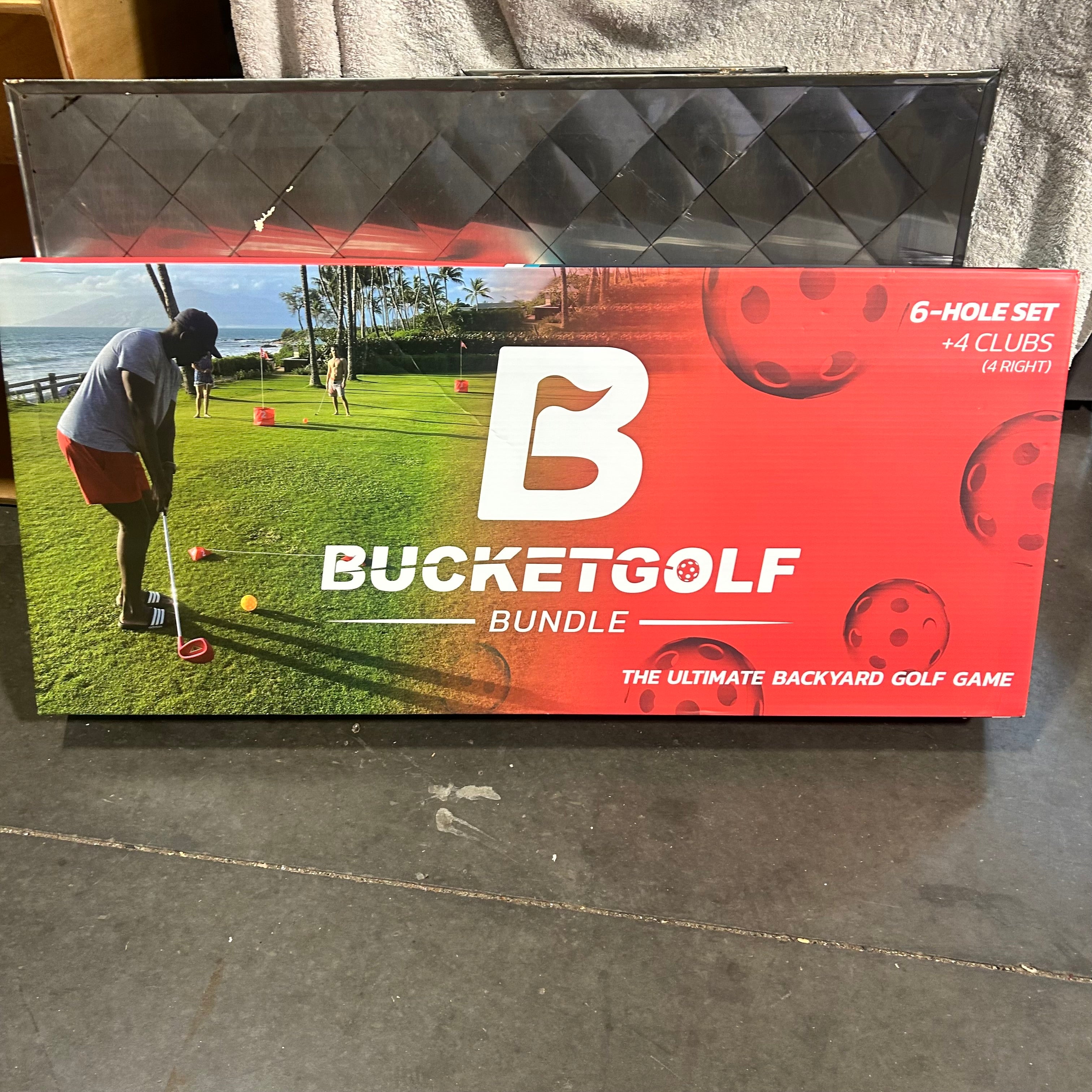 Bucket Golf Bundle  38"x 17"x 4"