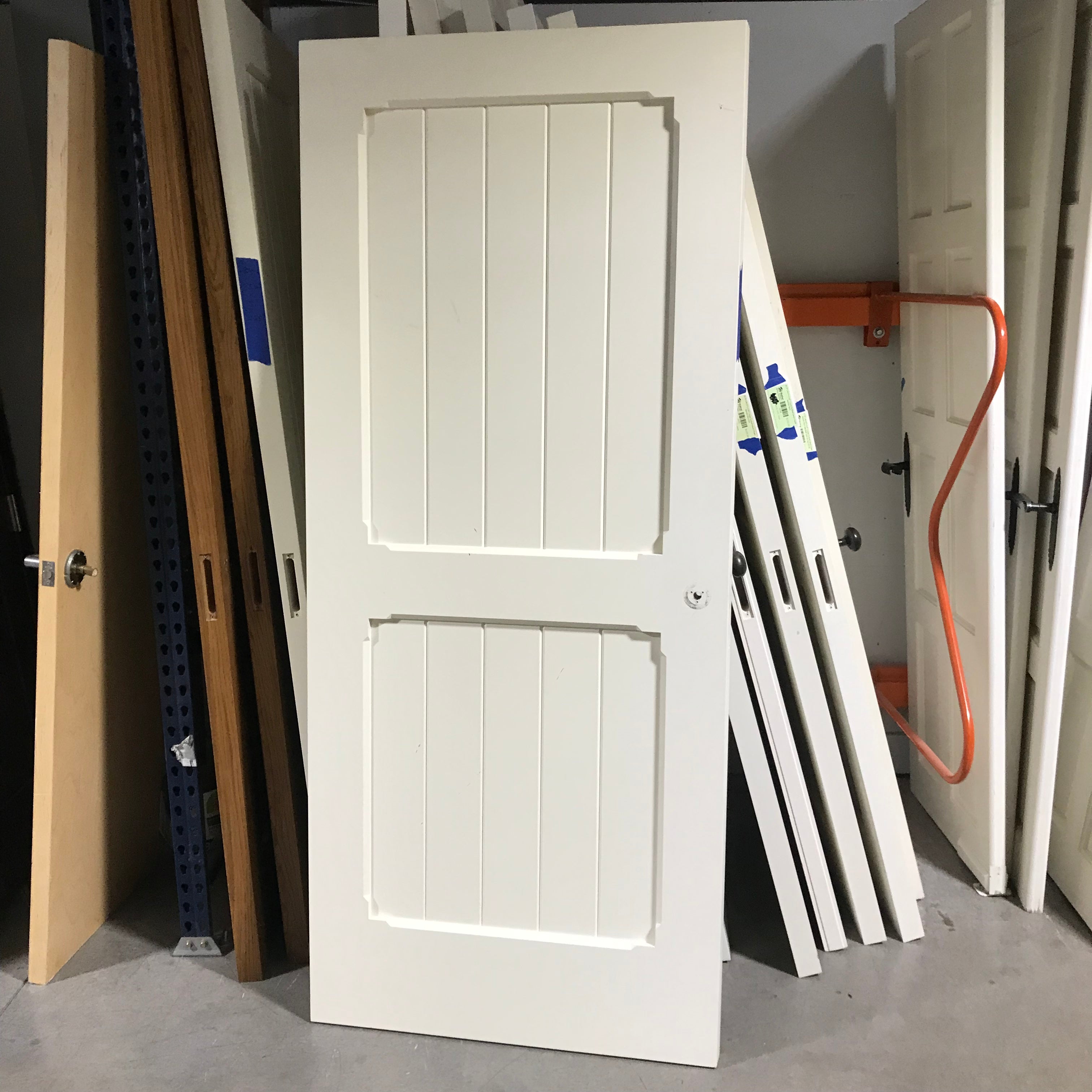 35.75"x 83.5"x 2.25" Cream Vertical 2 Panel Interior Door