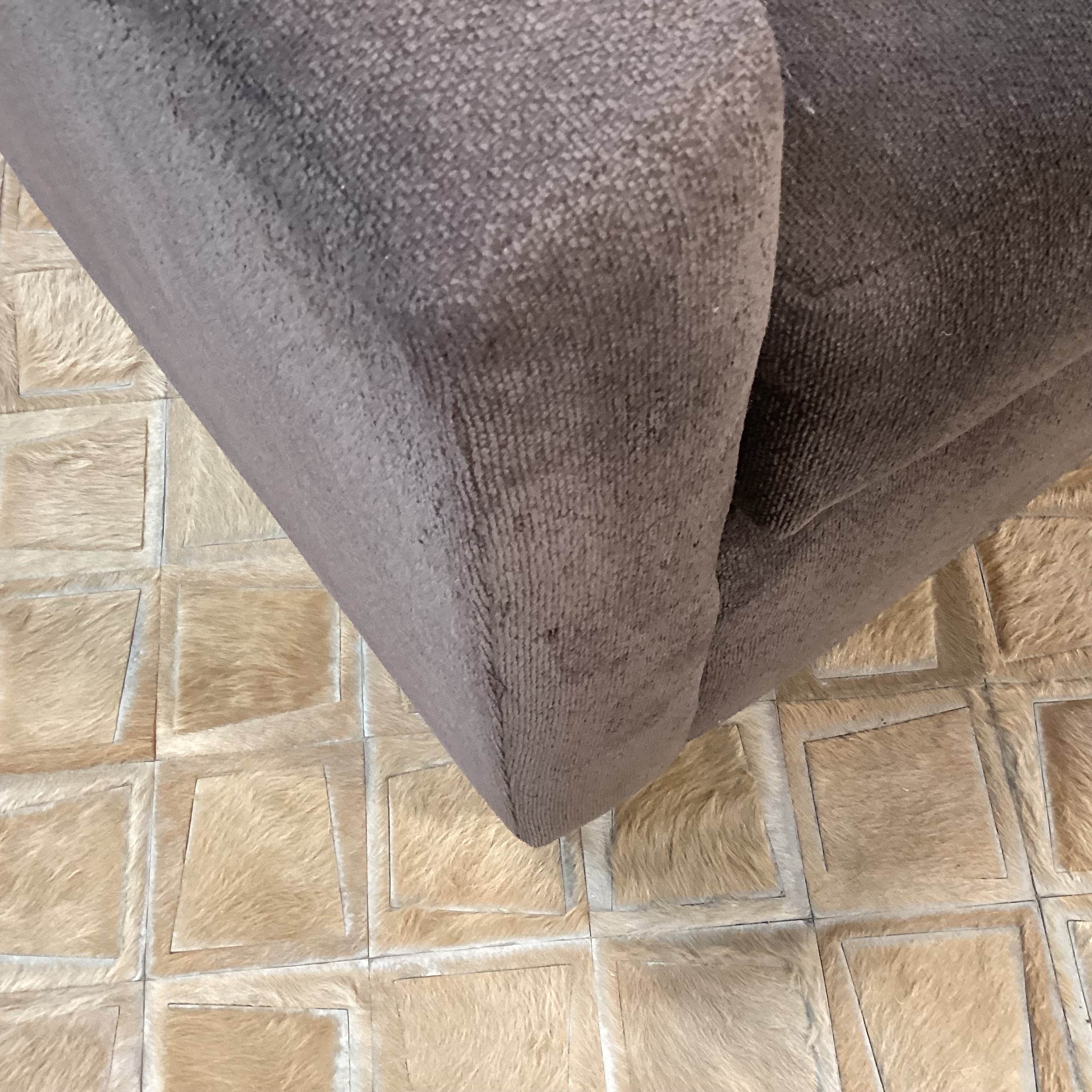 Taupe Brown Full Sleeper Sofa 70"x 40"x 34"