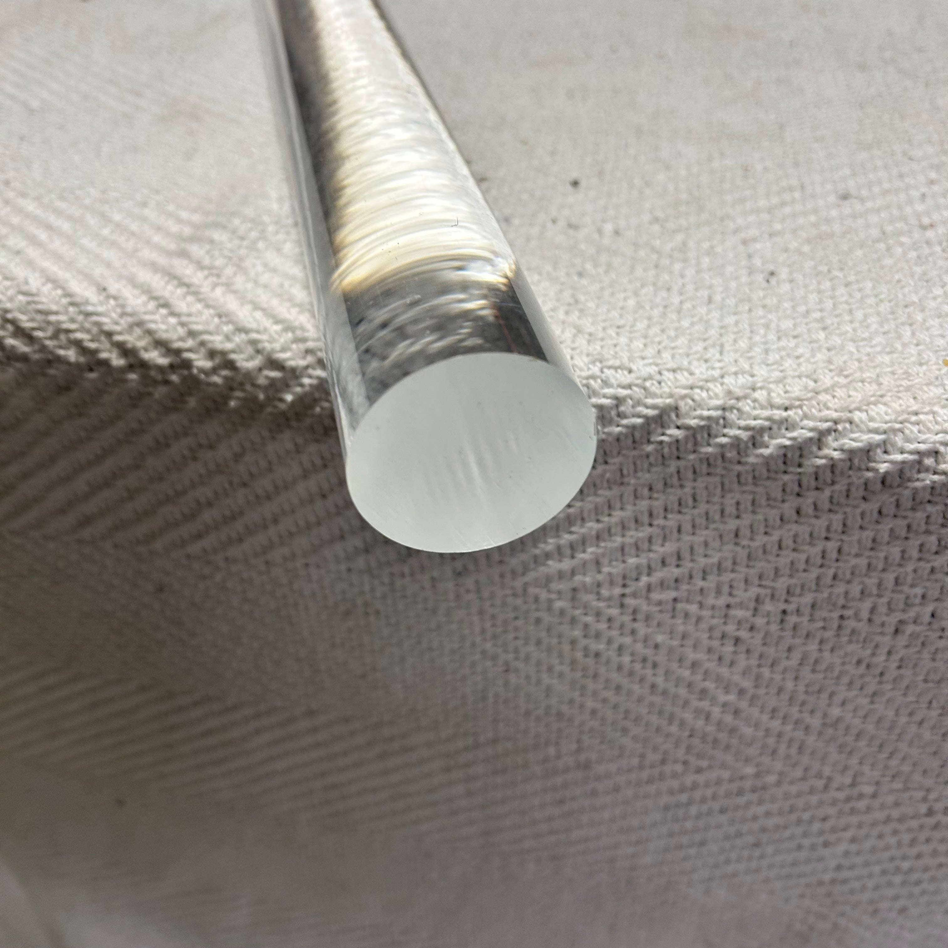 Acrylic Closet Rod 41"x2"