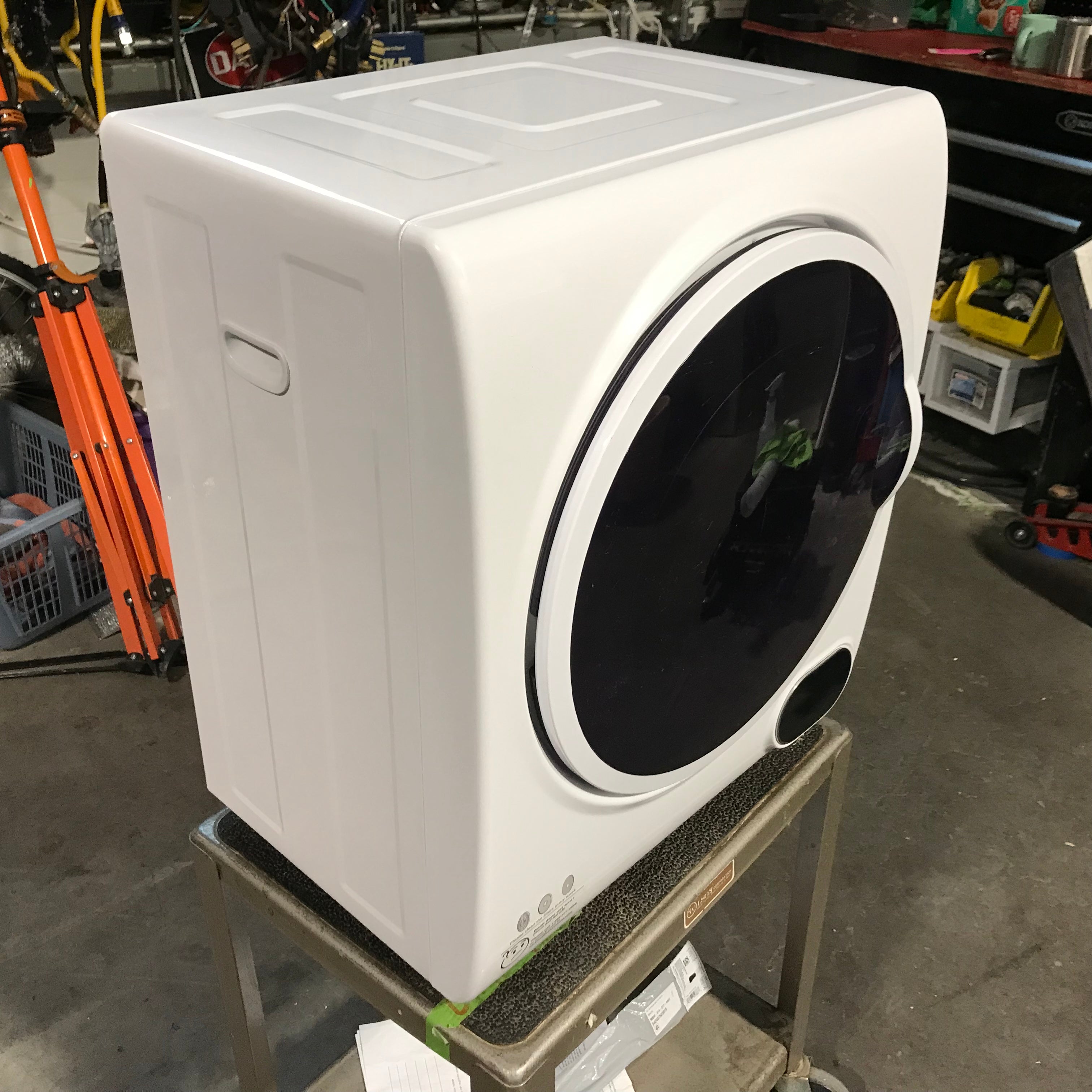 Panda White Compact 120 Volt 1.5 Cubic Ft. Electric Dryer 19.5"x 15"x 23"