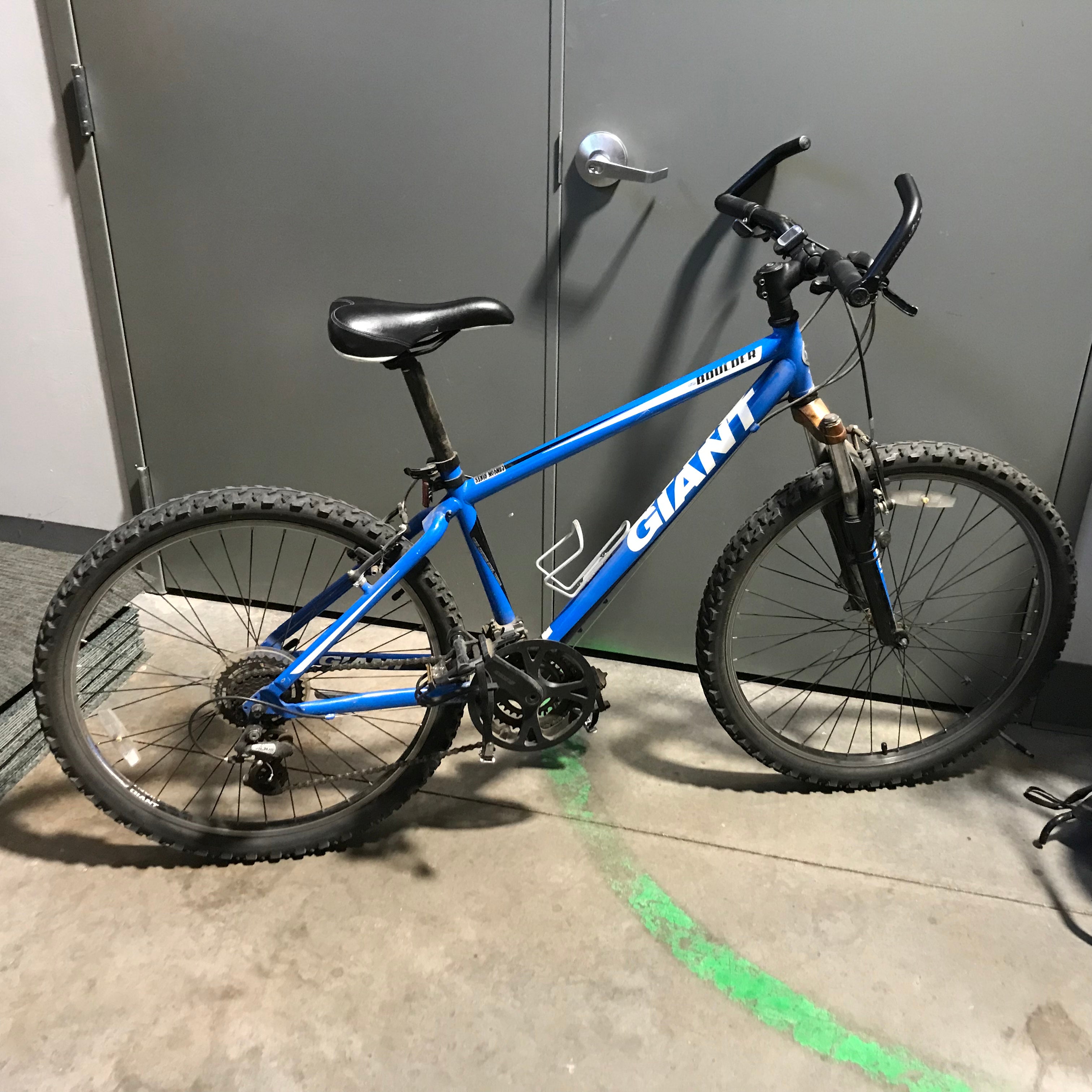 Giant Boulder Blue 21 Speed Mountain Bike
