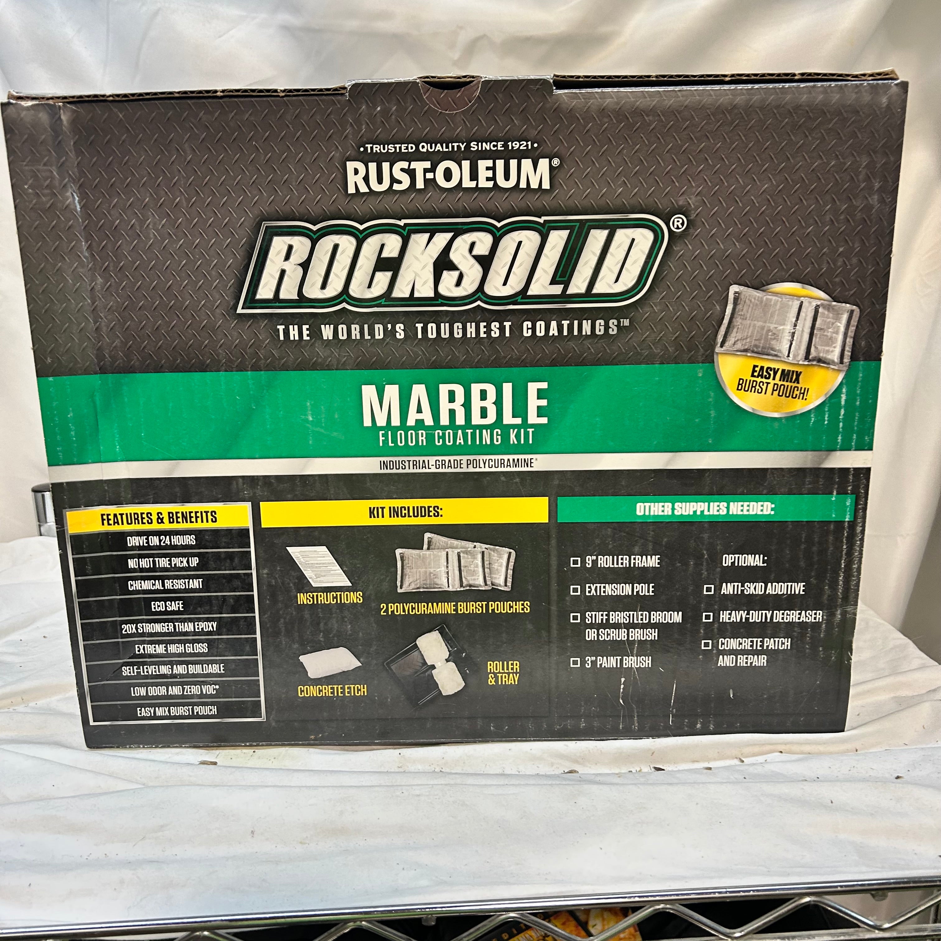 Rust-oleum Rocksolid  Marbel floor Kit