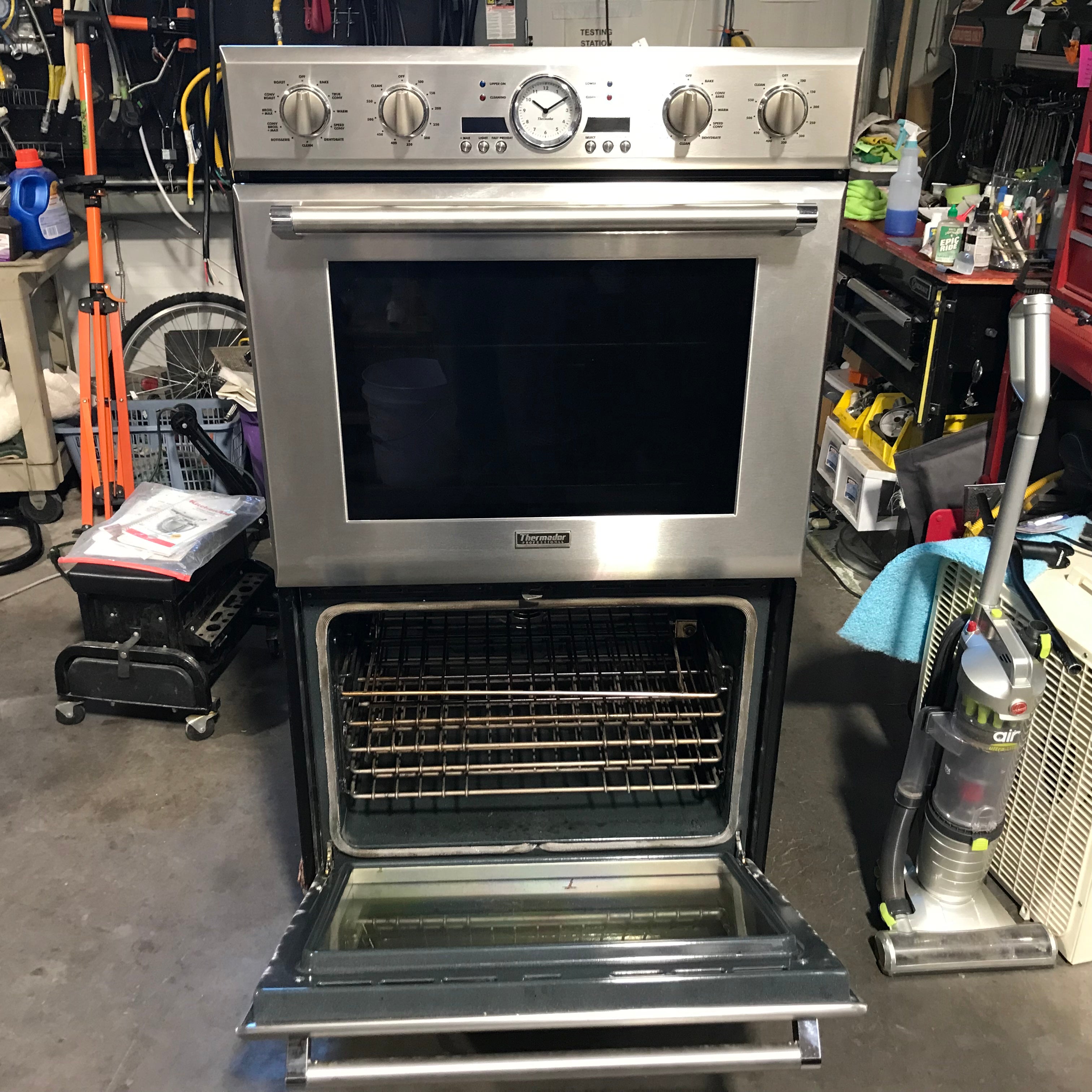 Thermador Podc 302 Stainless Steel Double Oven, Wall Oven 30"x 25"x 52"