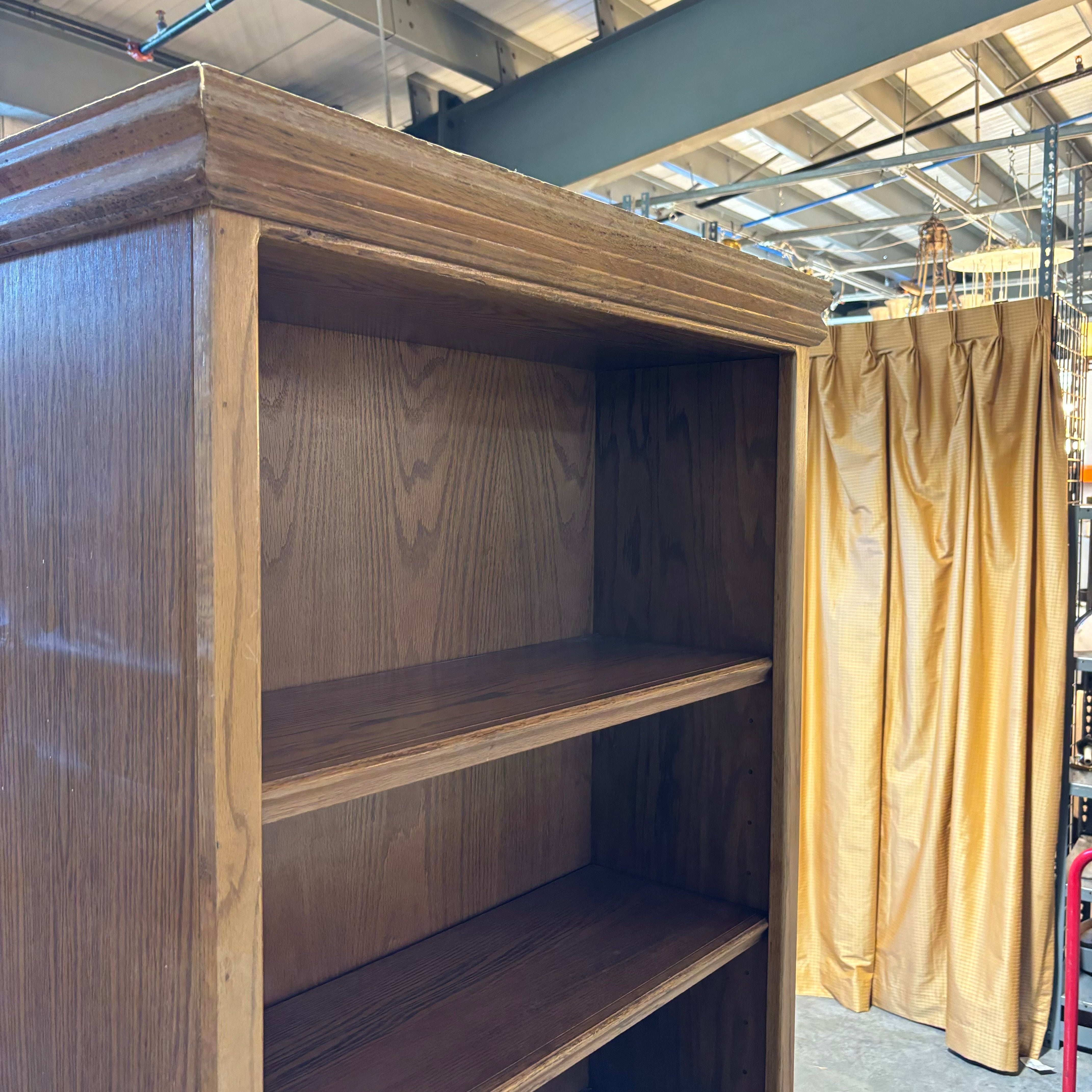 Solid Wood 6 Shelf Bookcase 34"x 13"x 85"