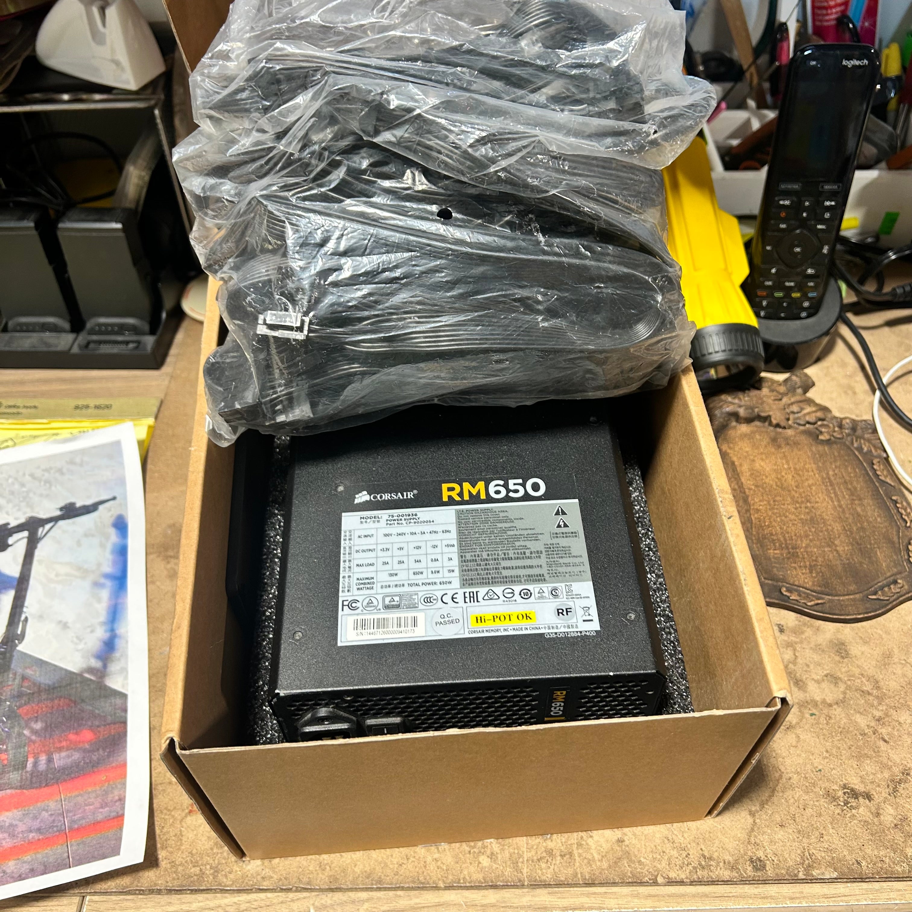 Corsair Rm650 Power Supply