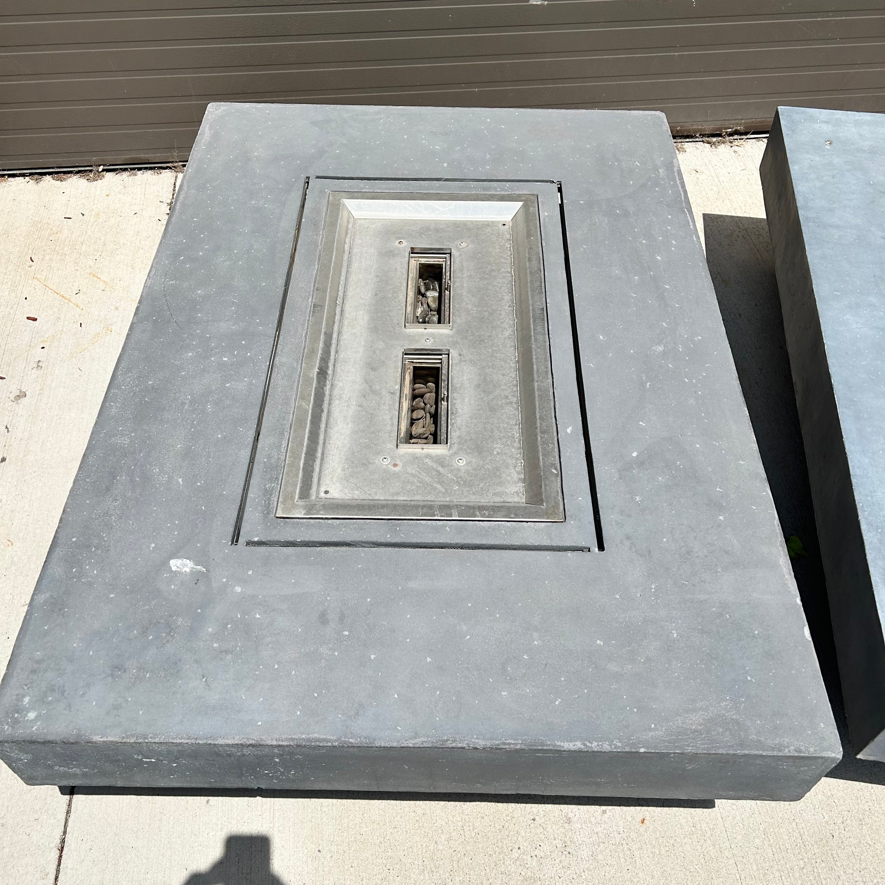 Bioethanol Fire Table 42"x 60"x16'