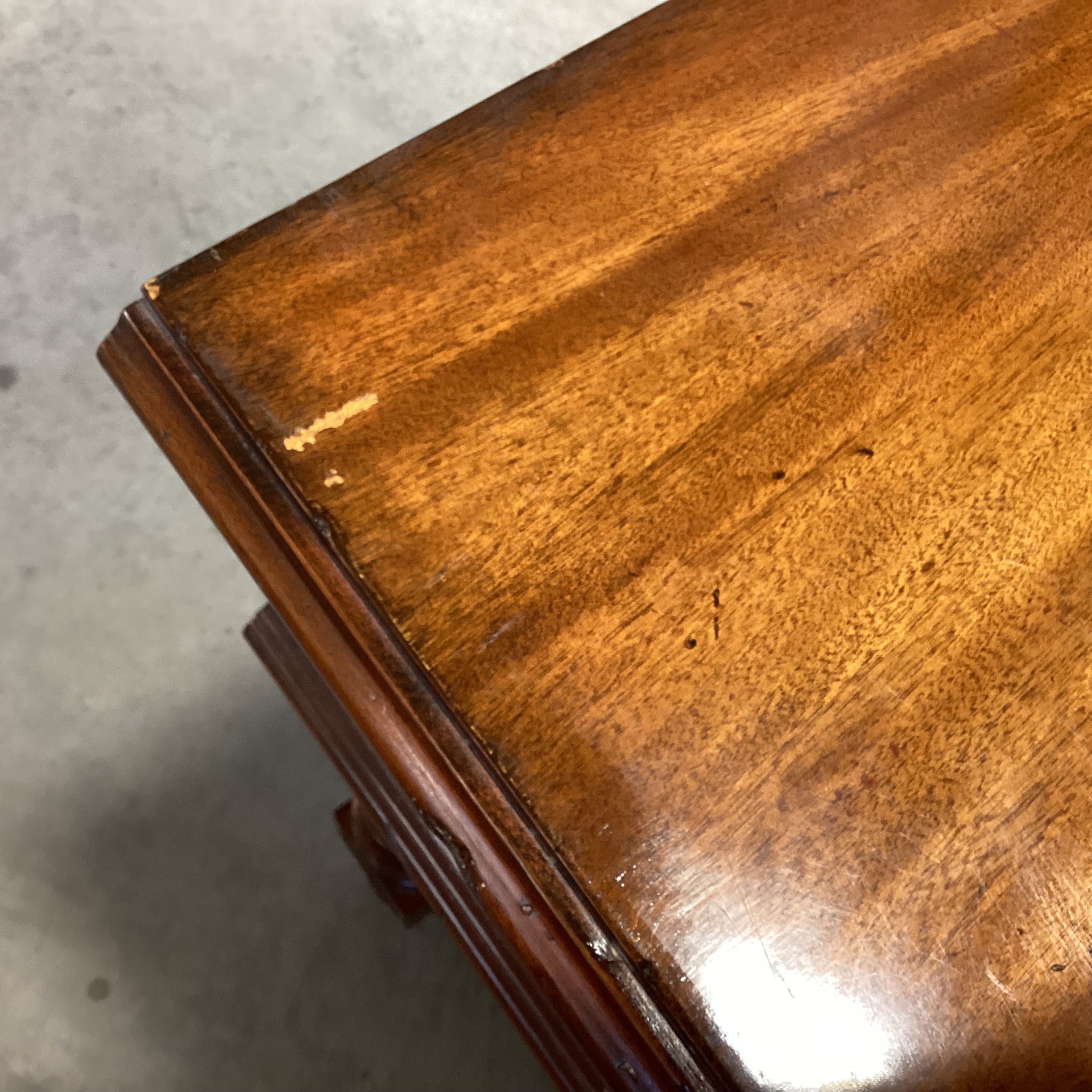 Maitland Smith Ornate Carved Wood 2 Drawer Console Sofa Table 55"x 20"x 33"