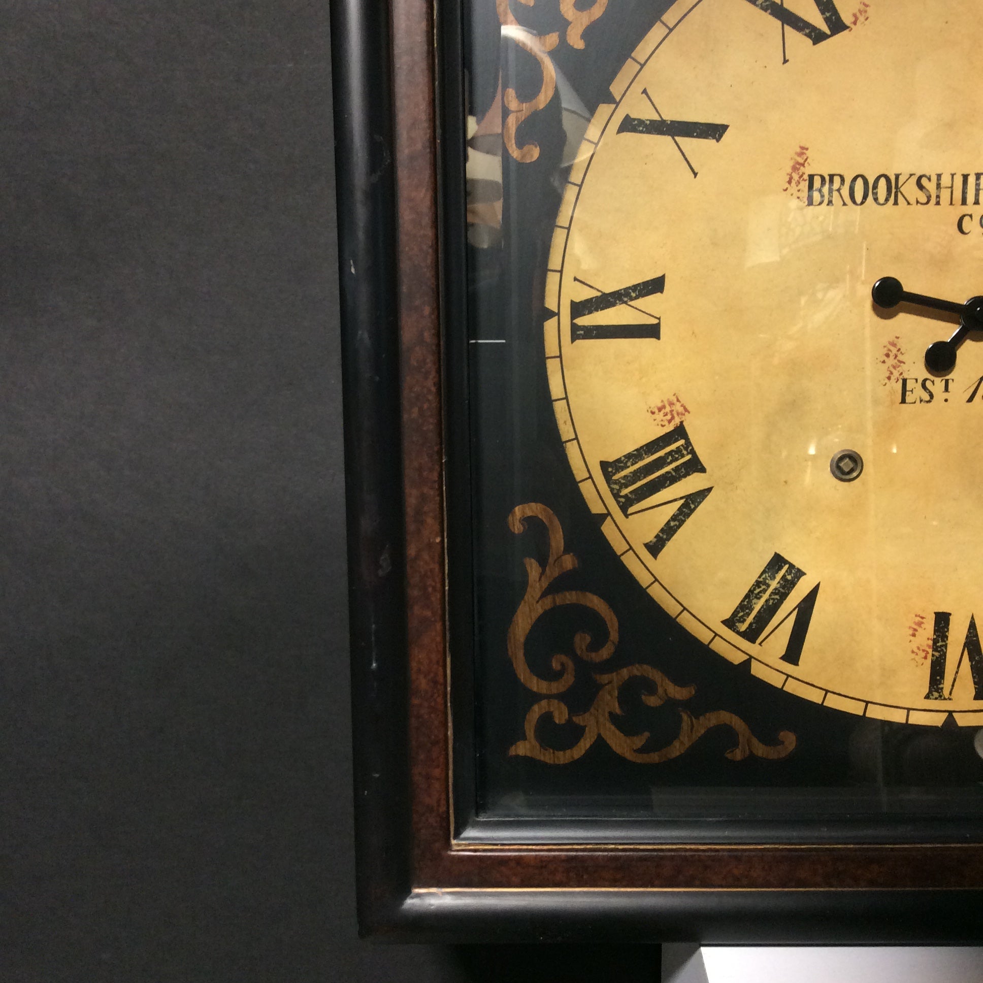 The Bombay Company Brookshire Clock 24" x 24"