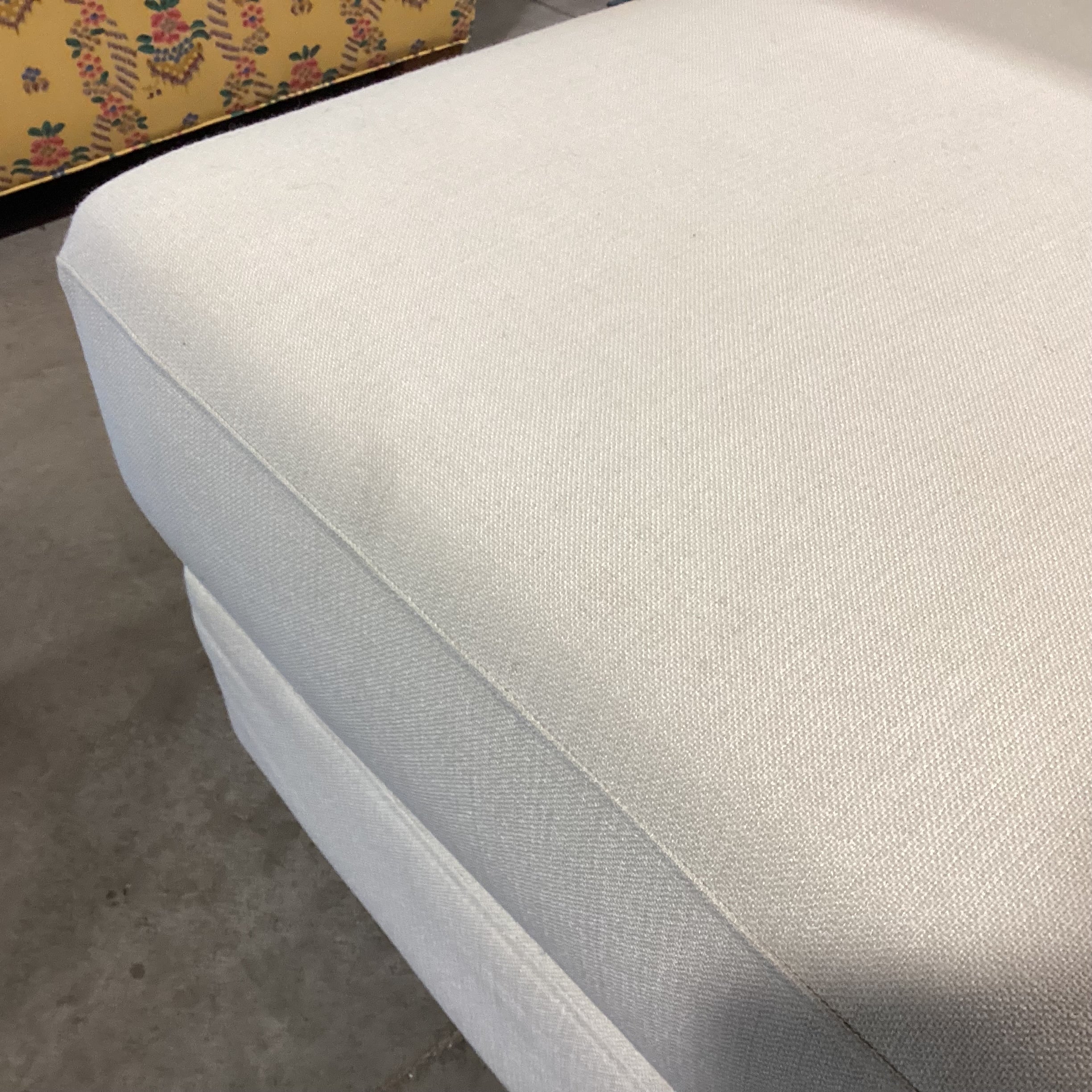 Article Braam Vintage White Convertible Cushion Bed Sofa 75"x 36"x 25"