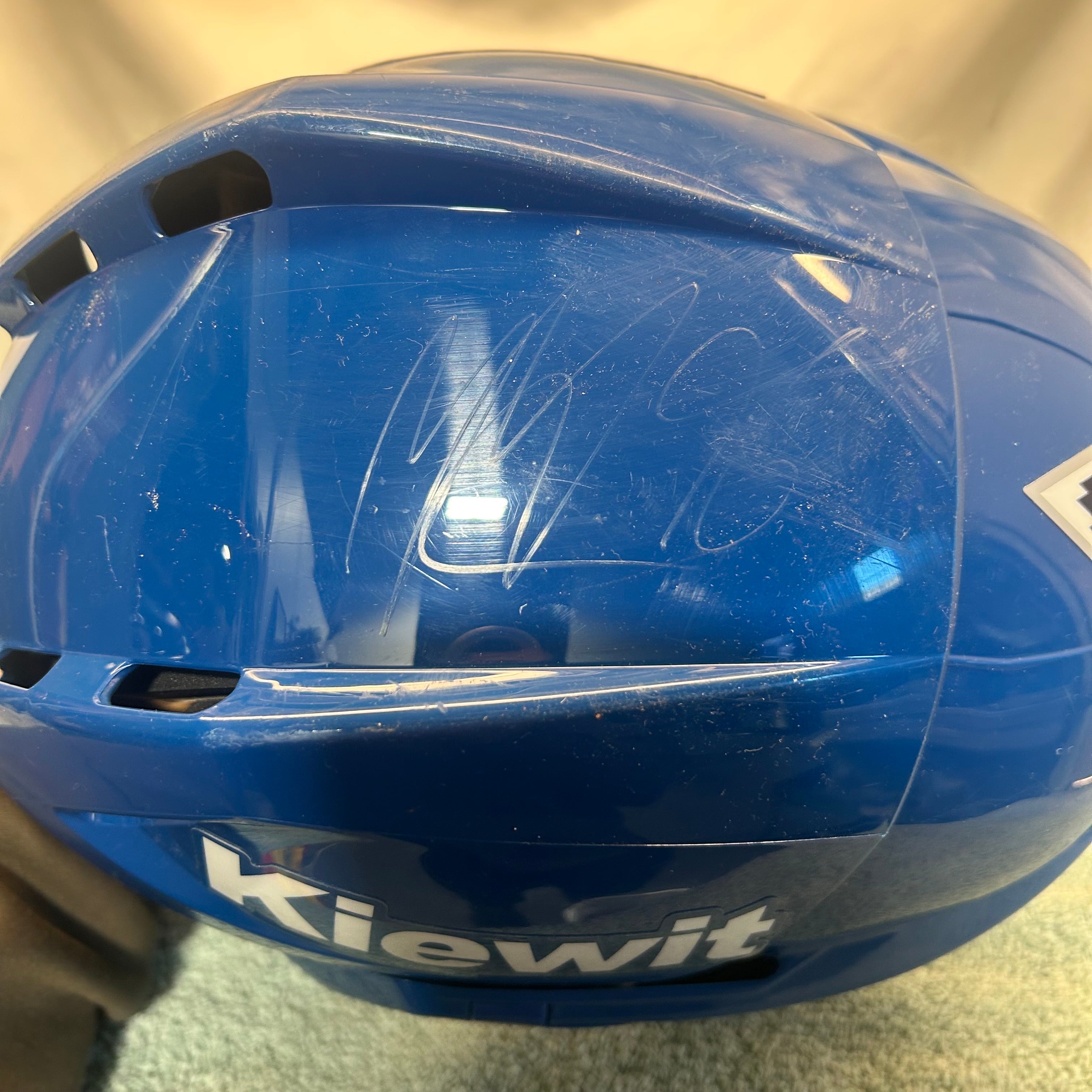 Colorodo Avalanch CCM Helmet Sighned By Snowboarder Mark Mc Morris MM96