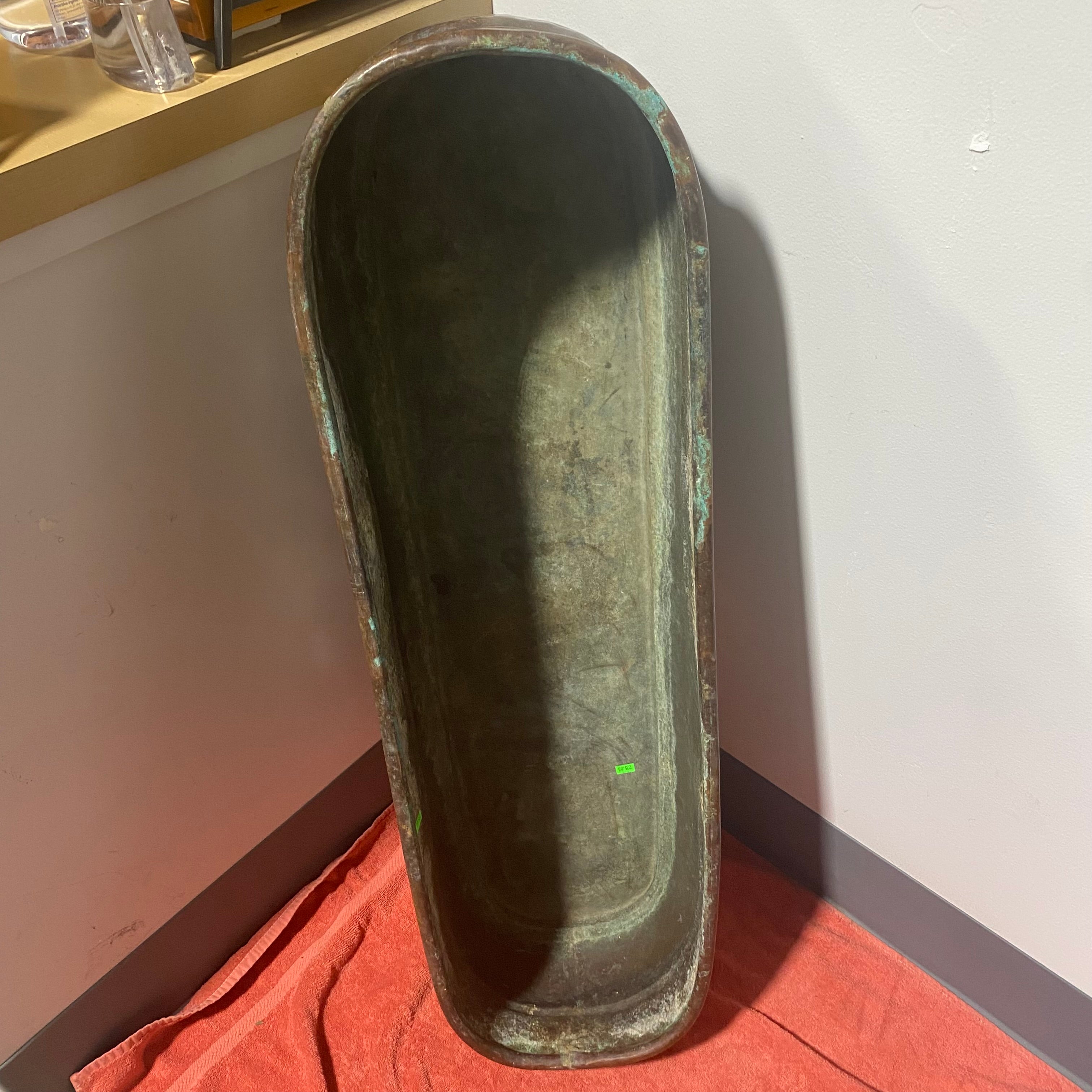 Vintage Copper Trough/Planter 38"x 11"x 8"