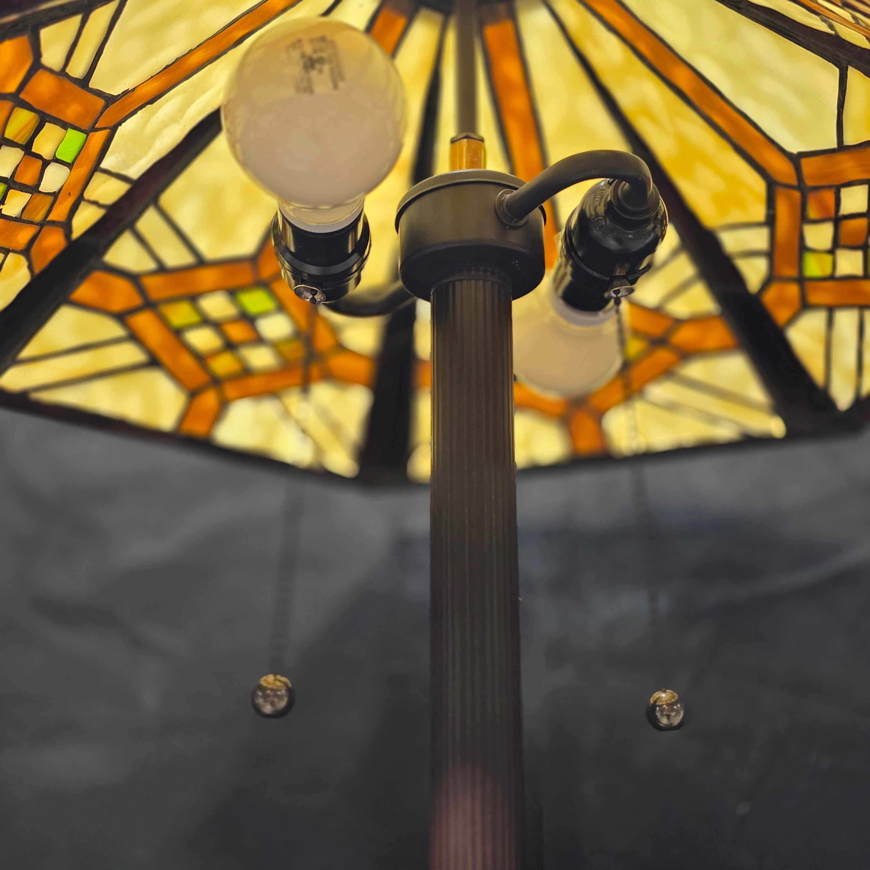 Meyda Lighting Tiffany Style Floor Lamp 21" D x 63"