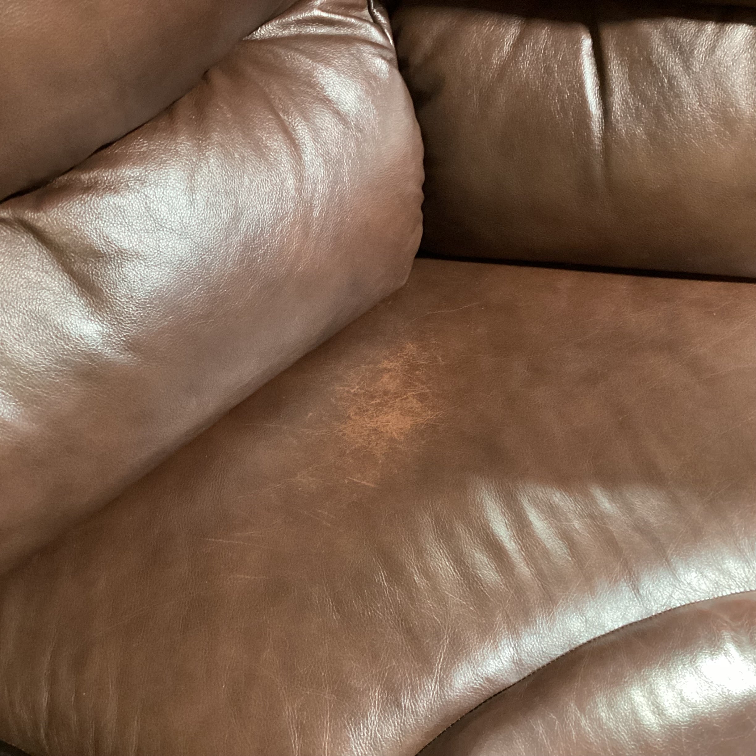 La-z Boy Brown Leather with End Recliners & Chaise 4pc Sectional 140"x 96"x 40"x 30"