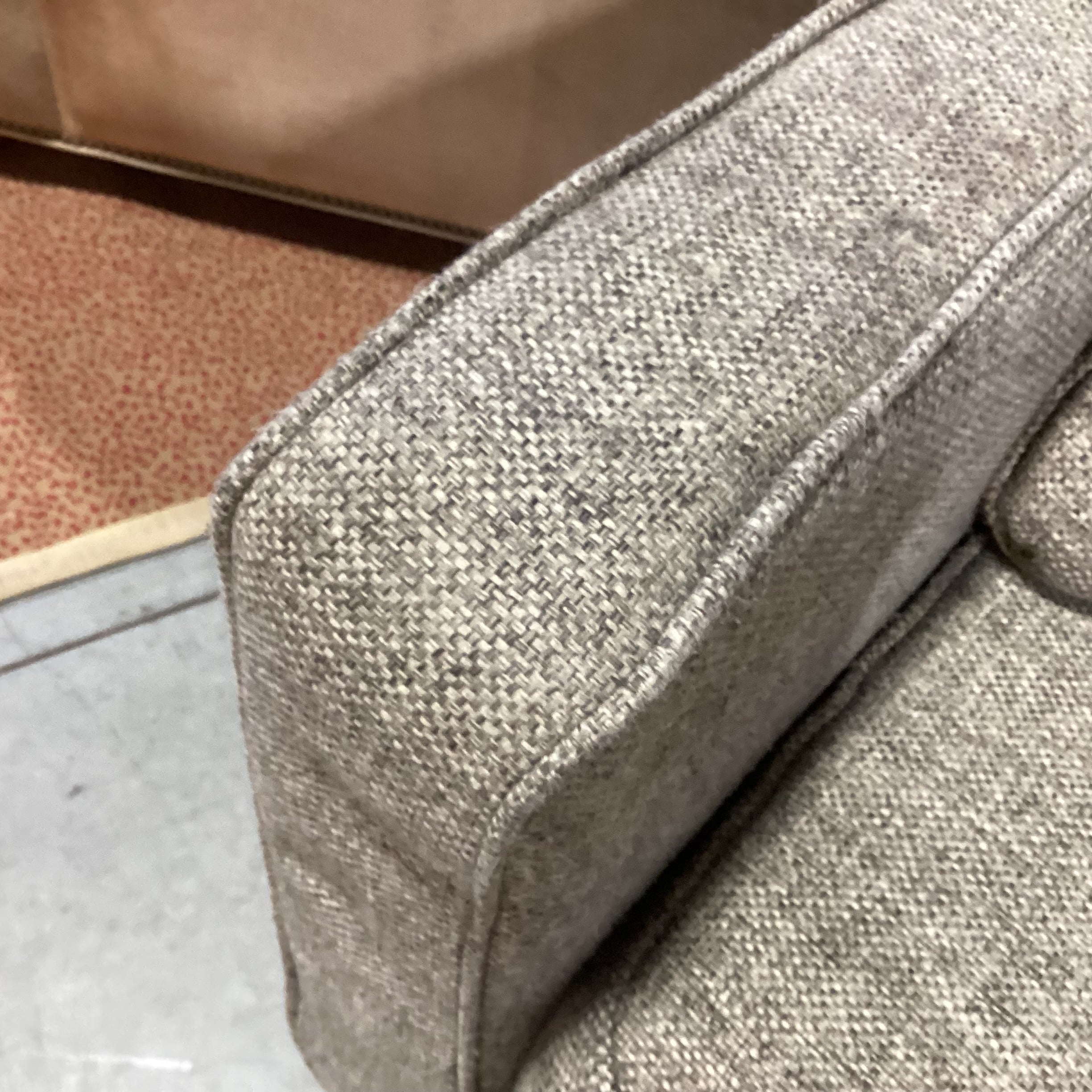 Ashley Furniture Dahra Brown Heather Woven Sofa 80"x 38"x 36"