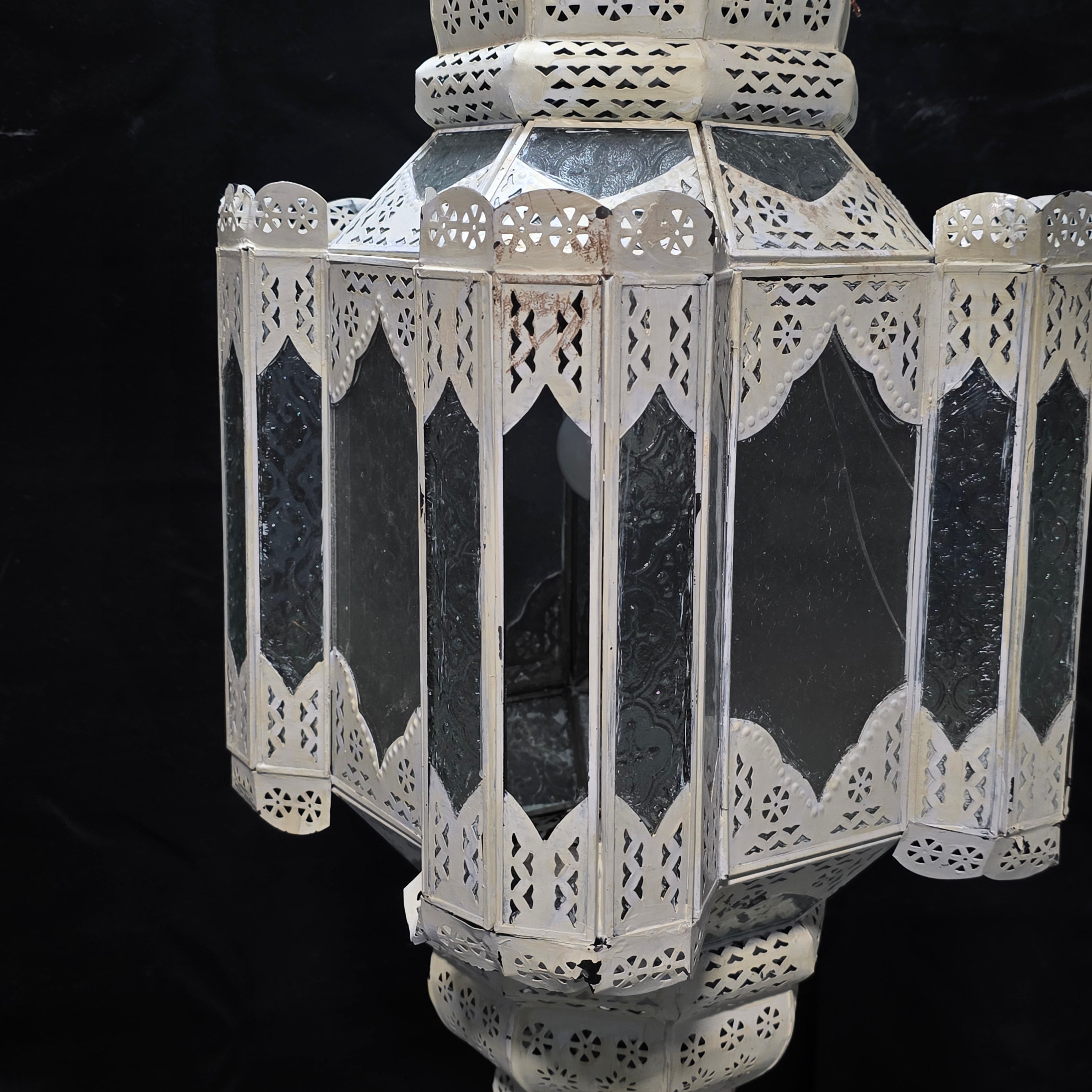 Moroccan Chandelier Pendant Light 11"x11"x27"